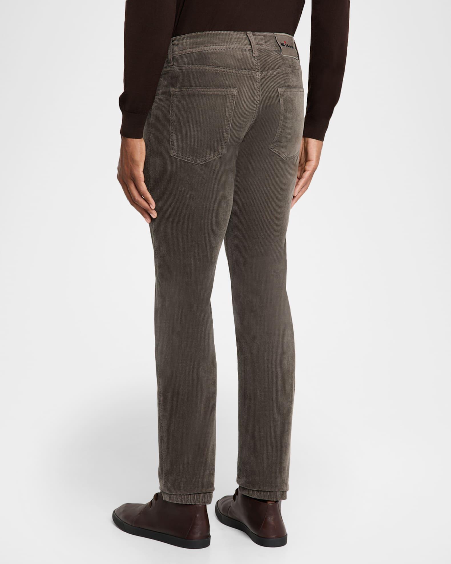 Men's Corduroy Straight Fit Five-Pocket Pants Product Image