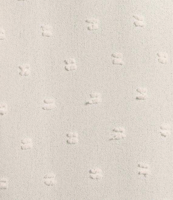 Blu Pepper Short Sleeve V-Neck Scallop Lace Trim Top Product Image