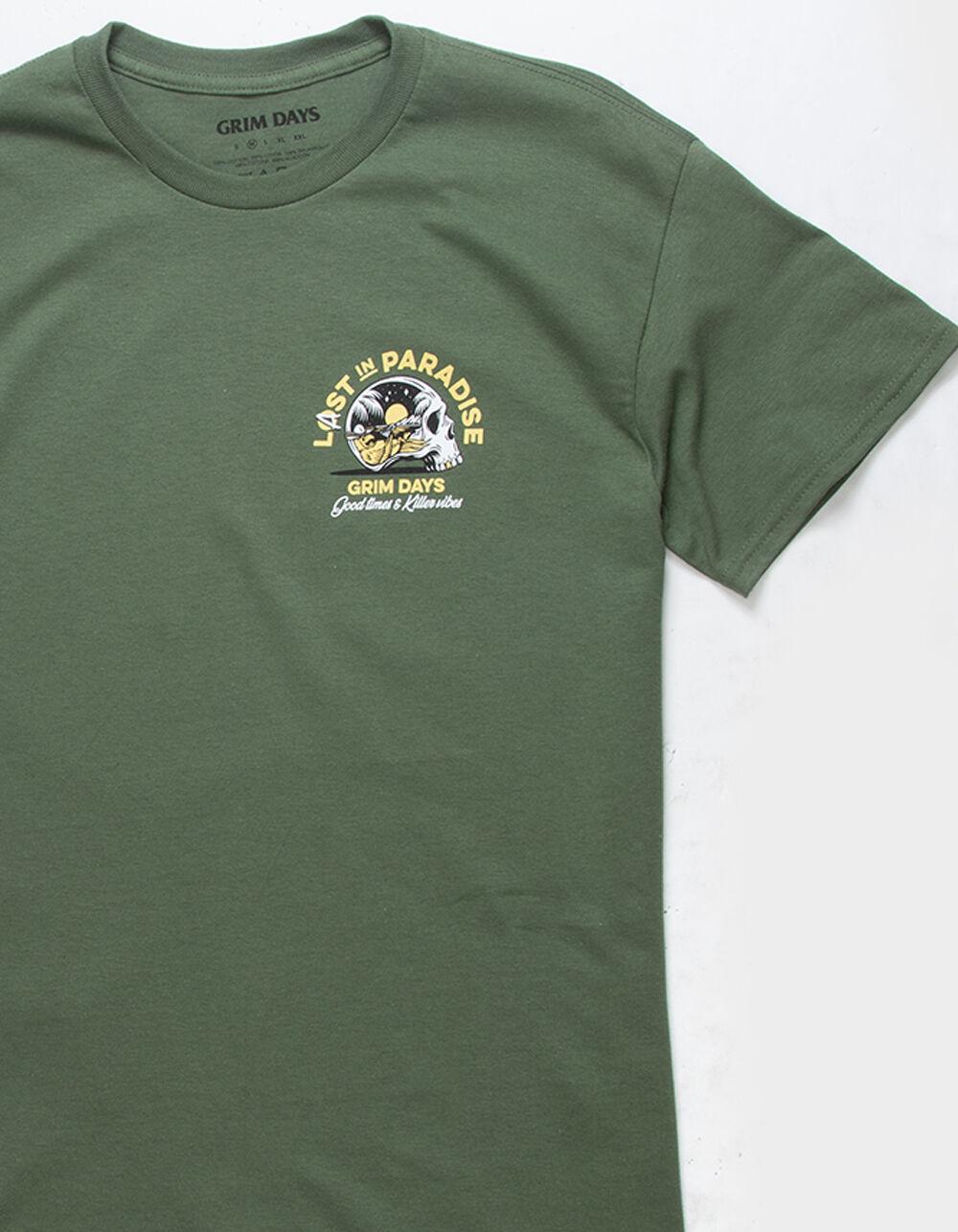 GRIM DAYS Paradise Mens Tee - MILITARY Product Image