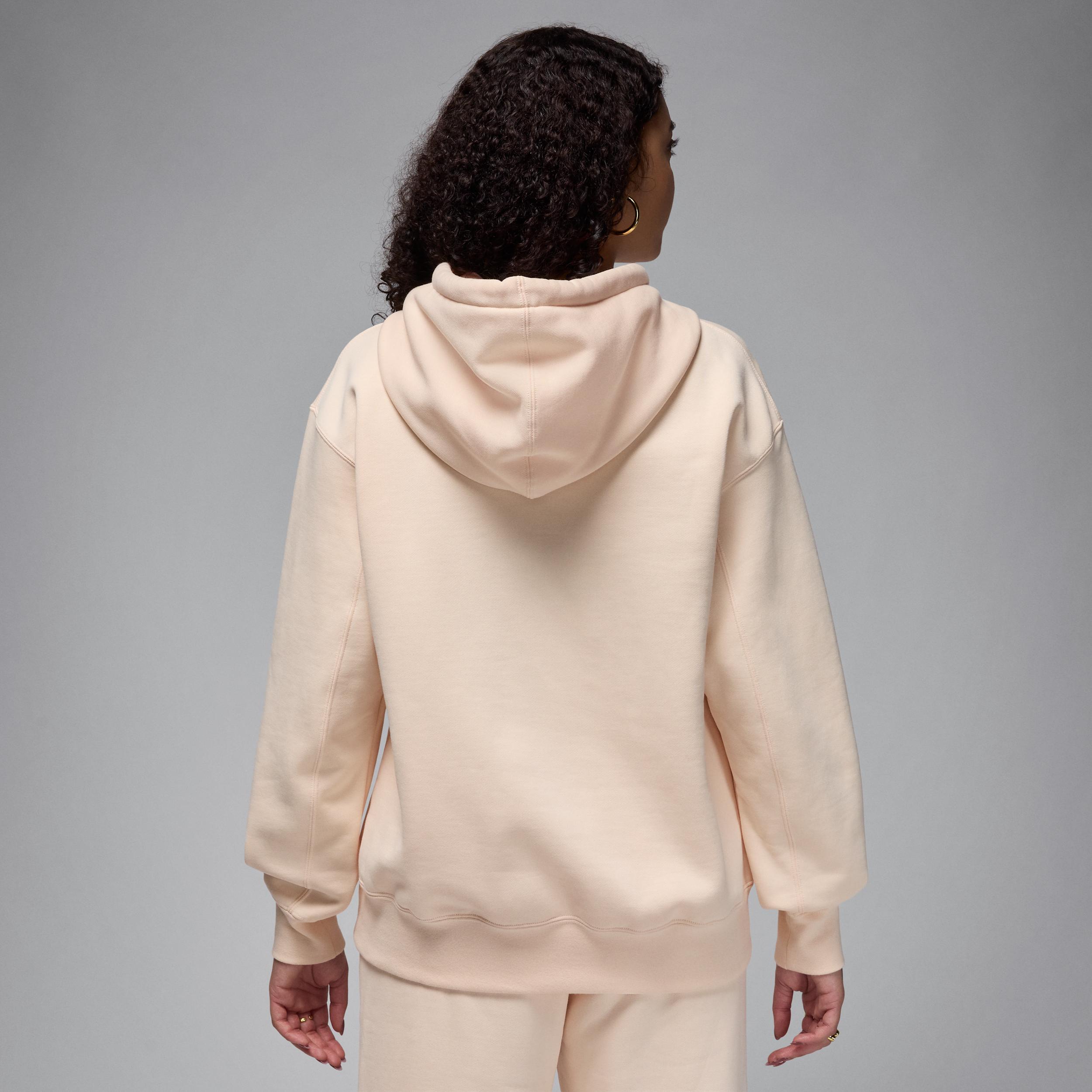 Jordan Flight Fleece Women's Satin-Lined Pullover Hoodie Product Image