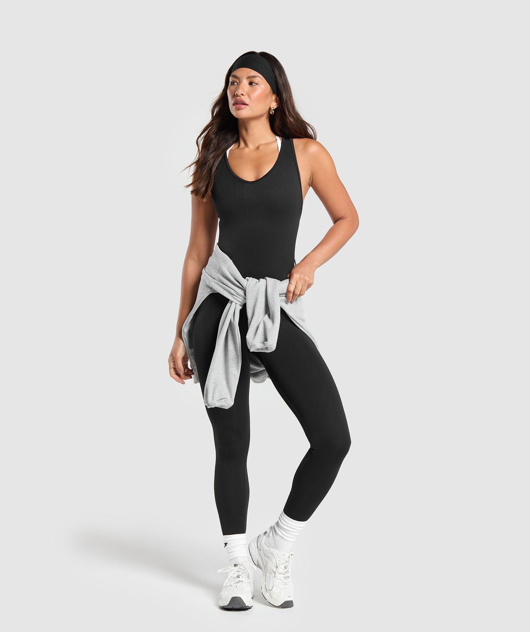 Gymshark Everyday Seamless All in One - Black Female Product Image