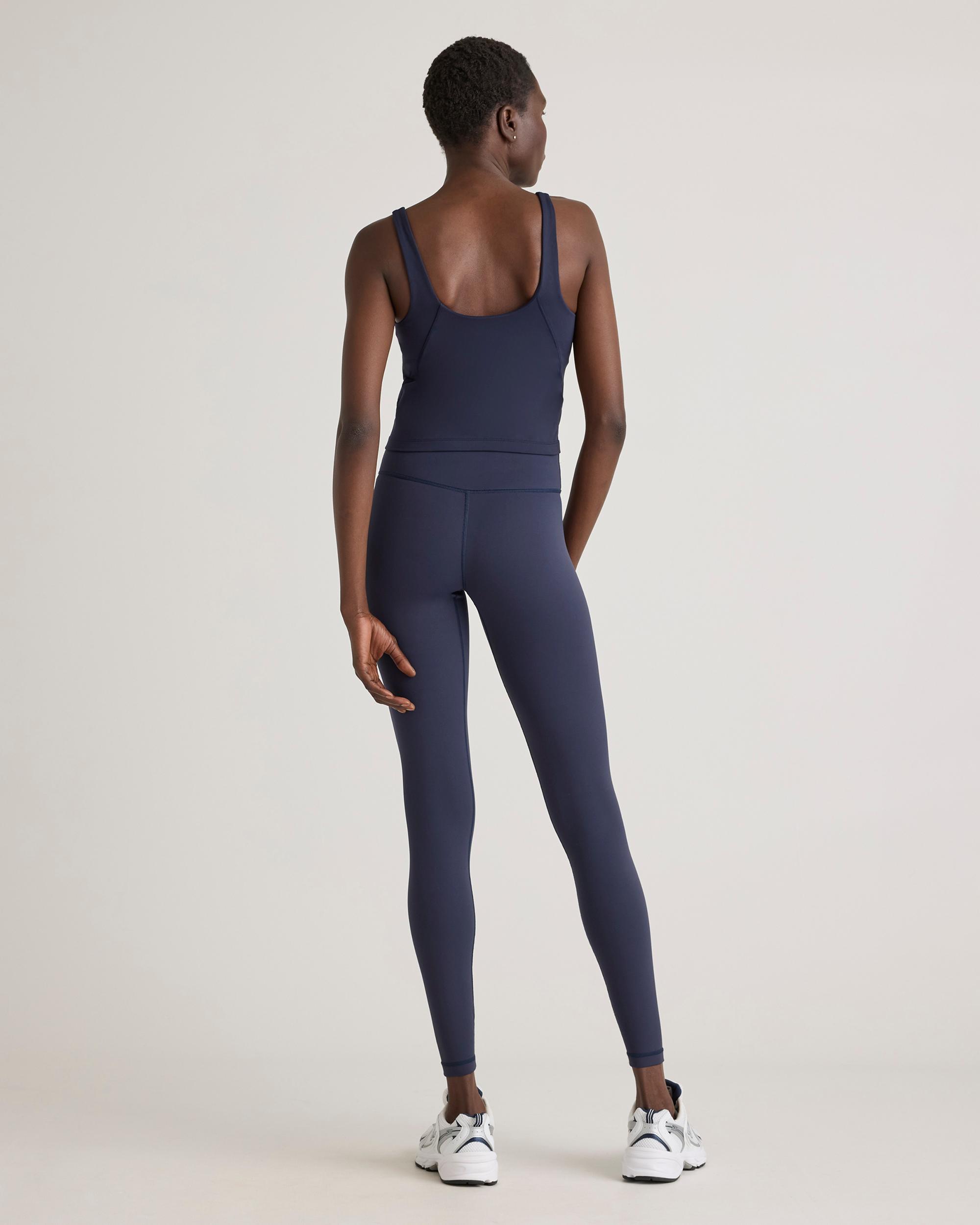 Quince | Women's Ultra-Form V-Neck Cropped Tank Top Nylon/Spandex Product Image