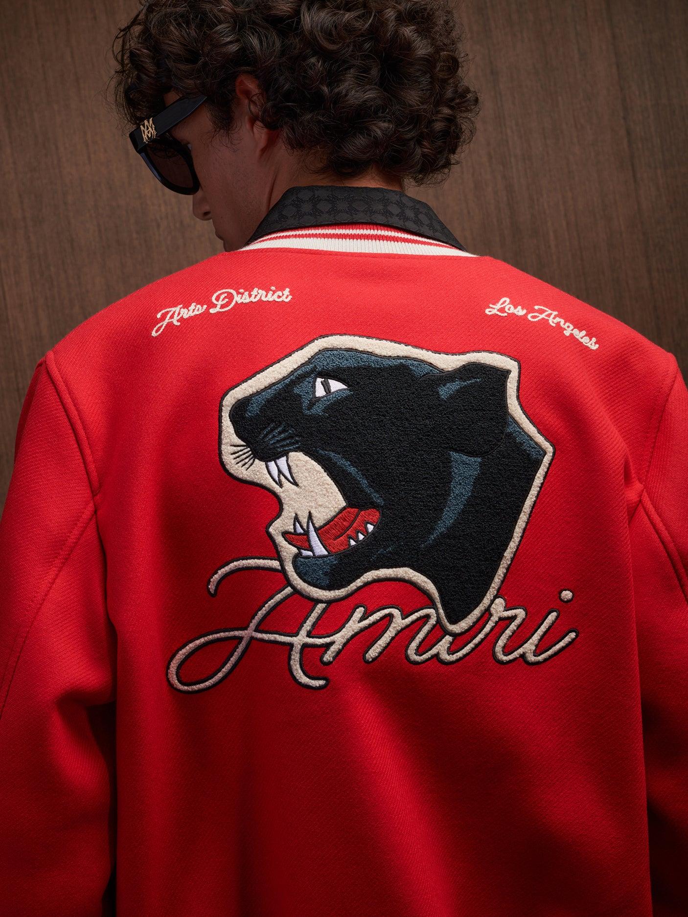 AMIRI PANTHER BOMBER - Varsity Red Product Image
