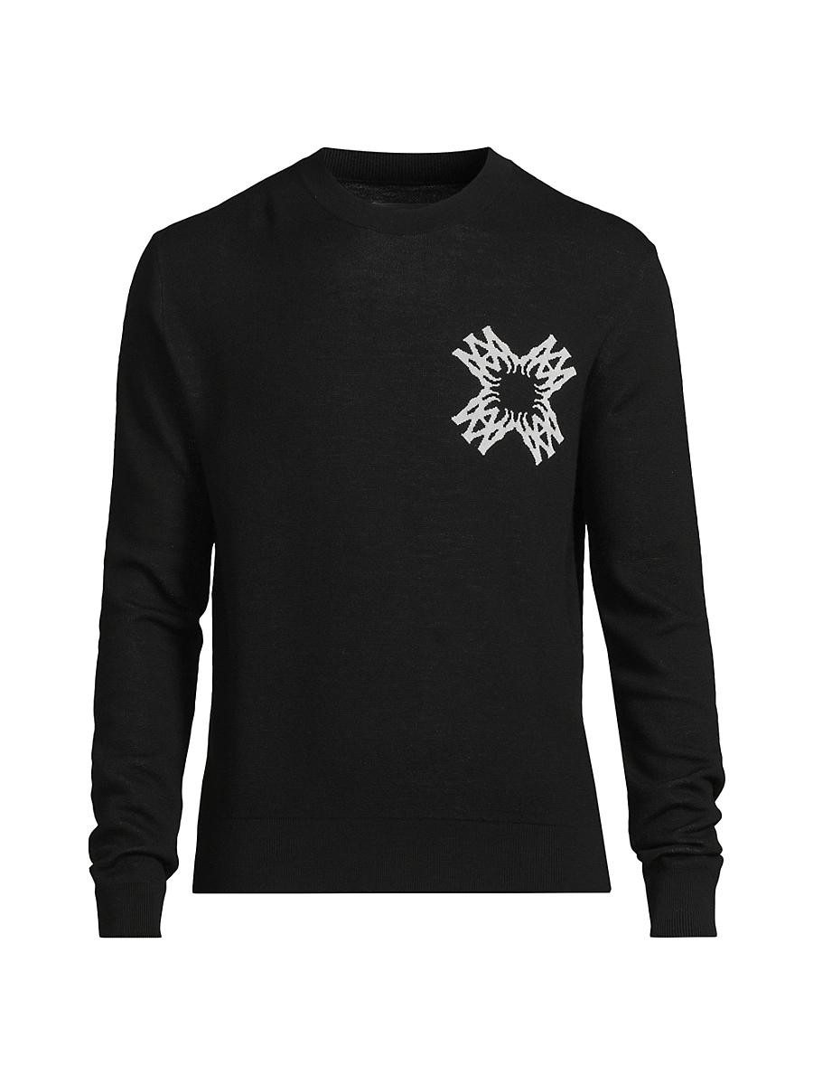 Mens MA Quad Wool Crewneck Sweater Product Image