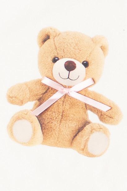 Teddy Bear Bow Long Sleeve Top Product Image
