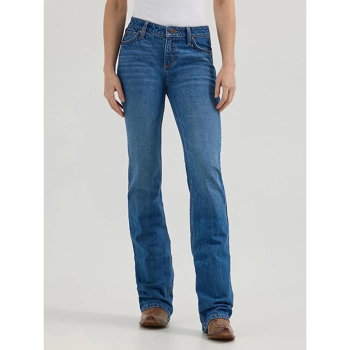 Women's Wrangler Retro® Mae Mid Rise Bootcut Jean in Khloe Product Image
