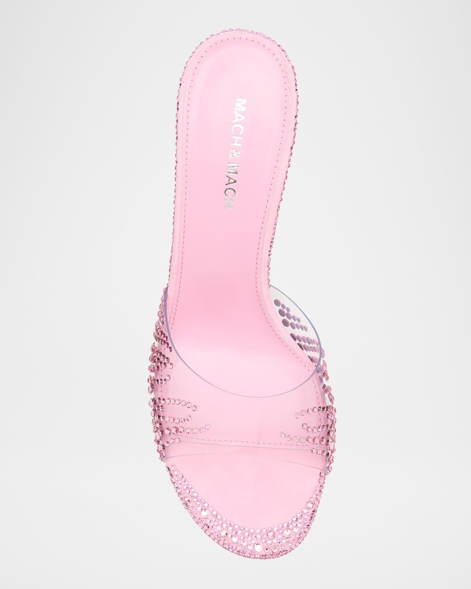 Crystal Flame Mule Heels Product Image