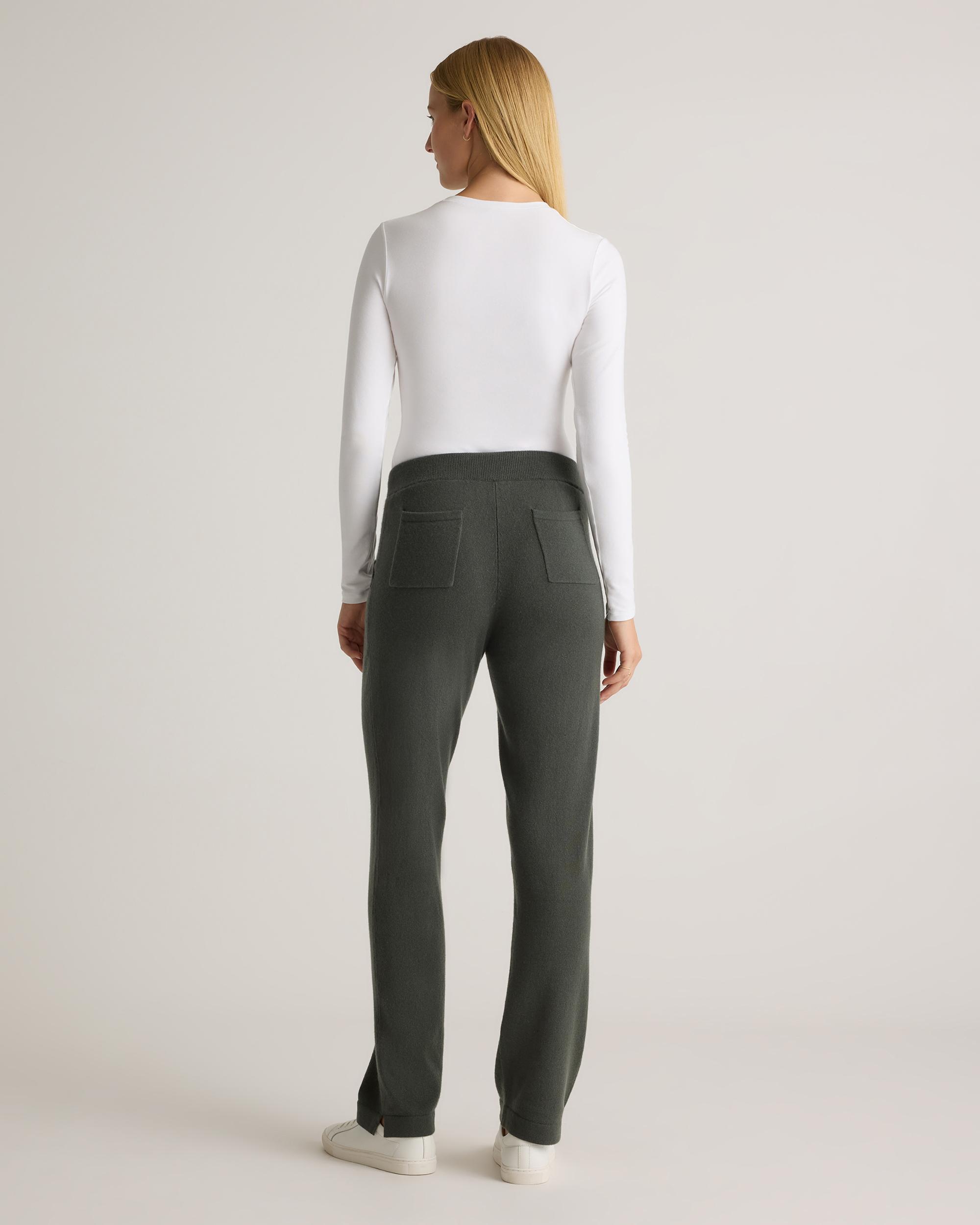 Quince | Women's Mongolian Cashmere Straight Leg Pants Size XS Product Image