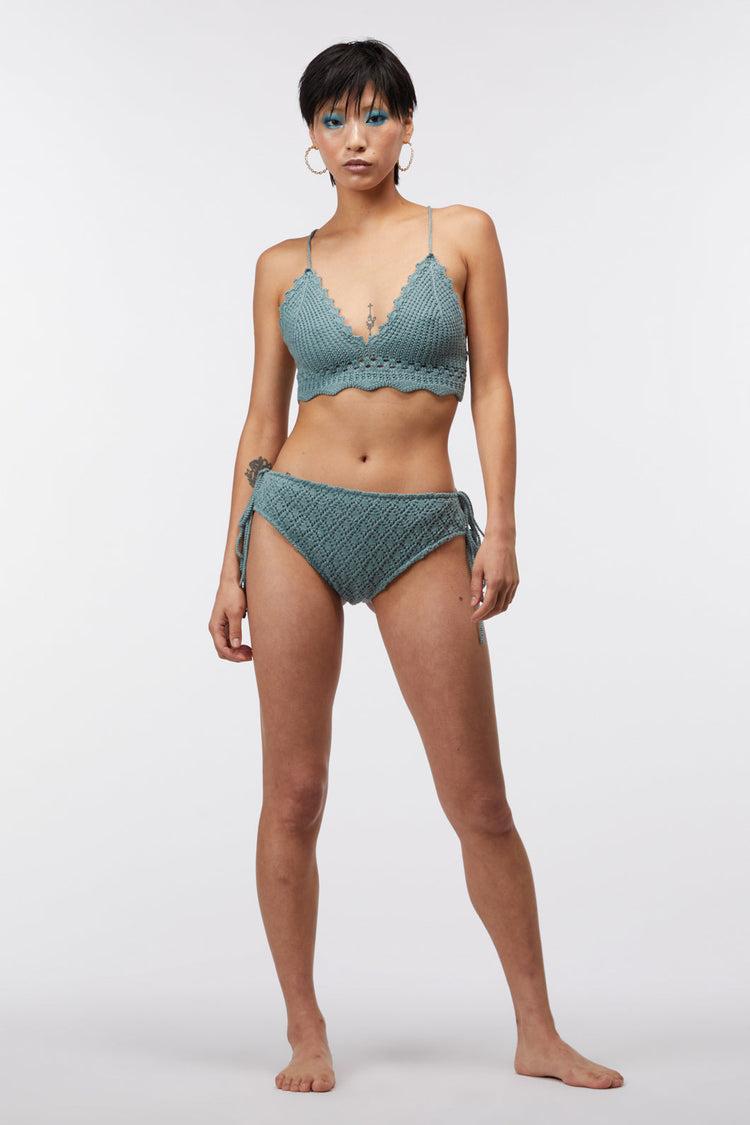 Bianca Crochet Bikini Top Product Image
