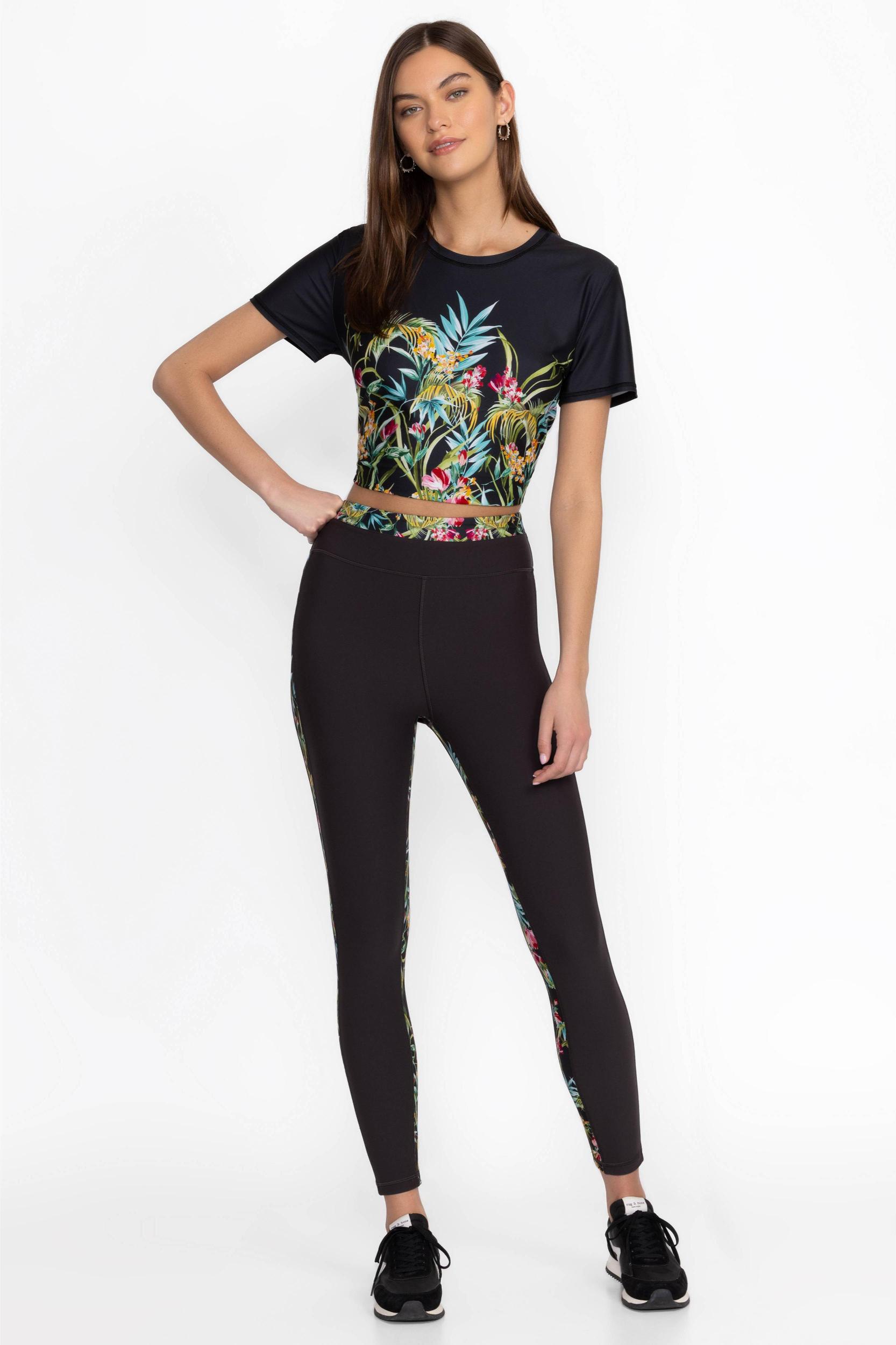 Bee Active High Waist Stripe Legging Product Image