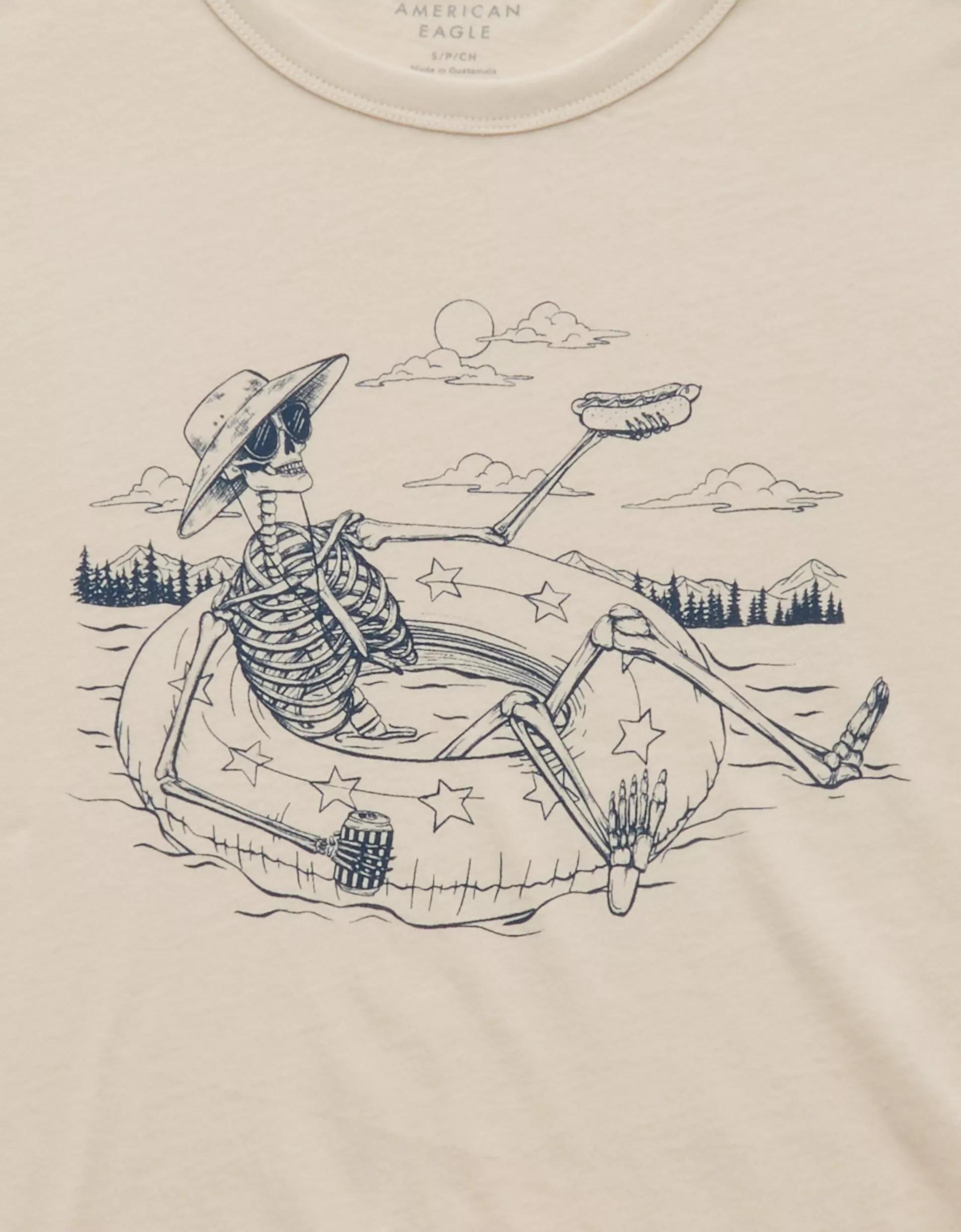 AE Ex-Boyfriend Americana Graphic T-Shirt Product Image