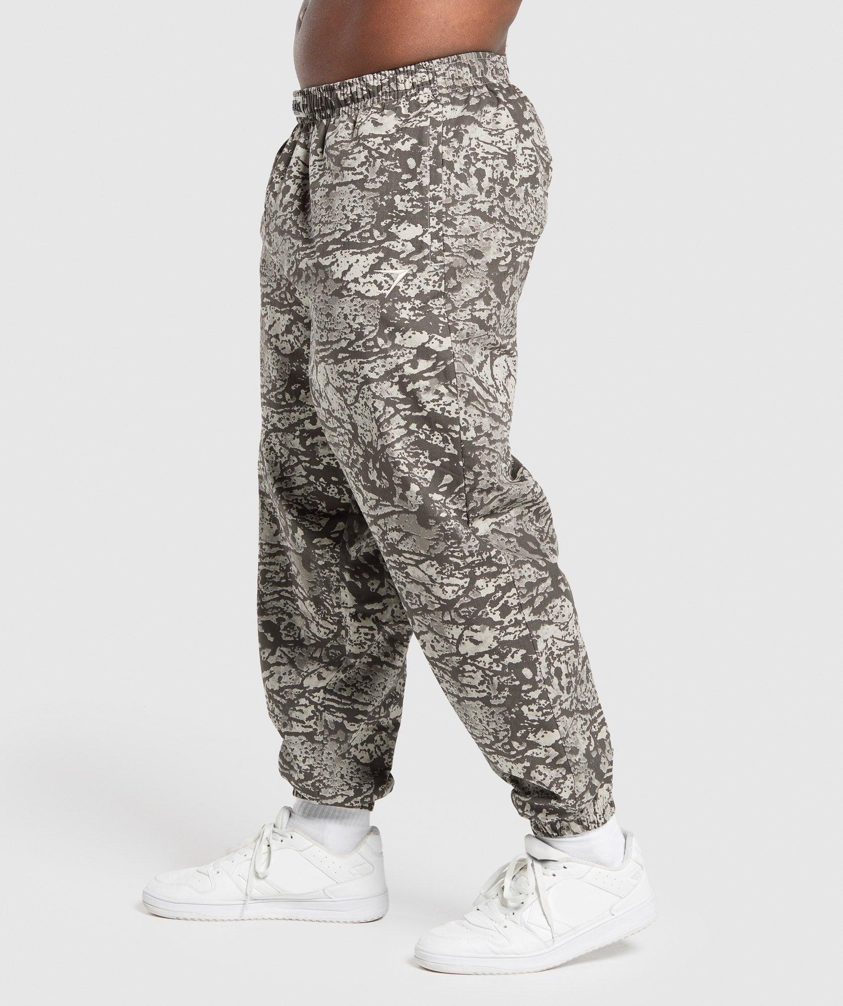 Gymshark Ripstop Pumper Pants - Pebble Grey Male Product Image