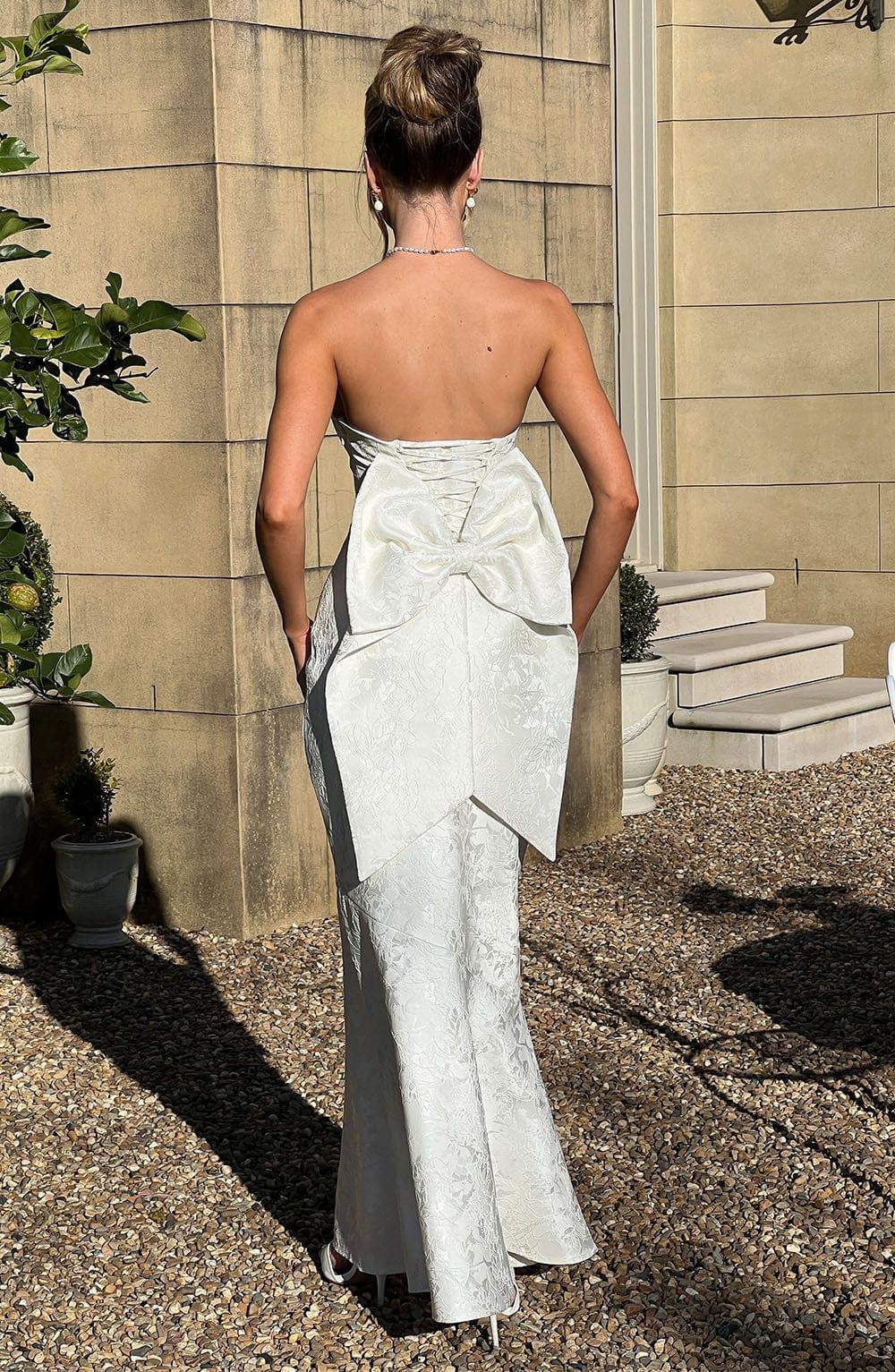 Felicity Maxi Dress - Ivory Product Image