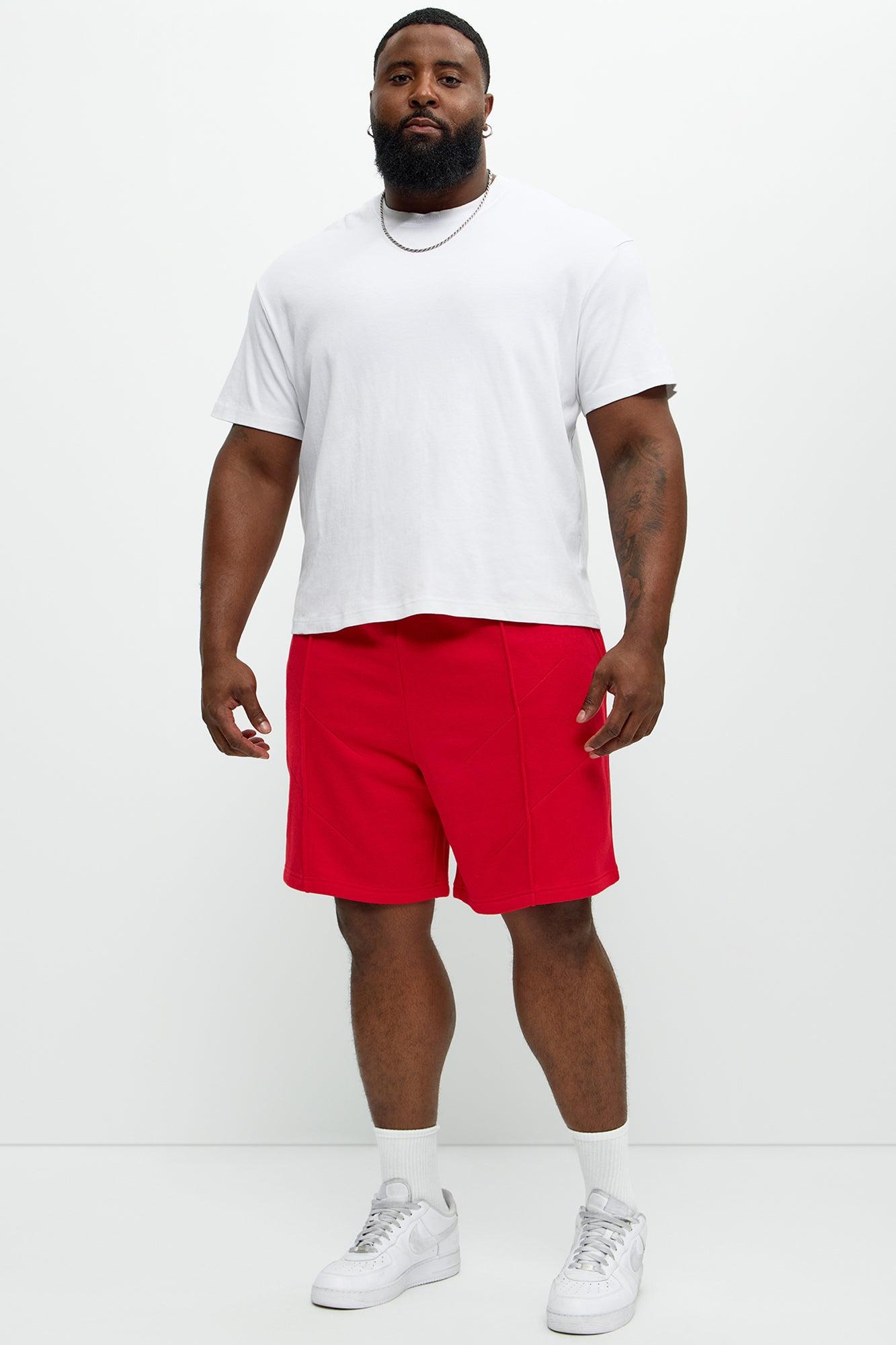 Tyson Dreaming Sweatshorts - Red Product Image