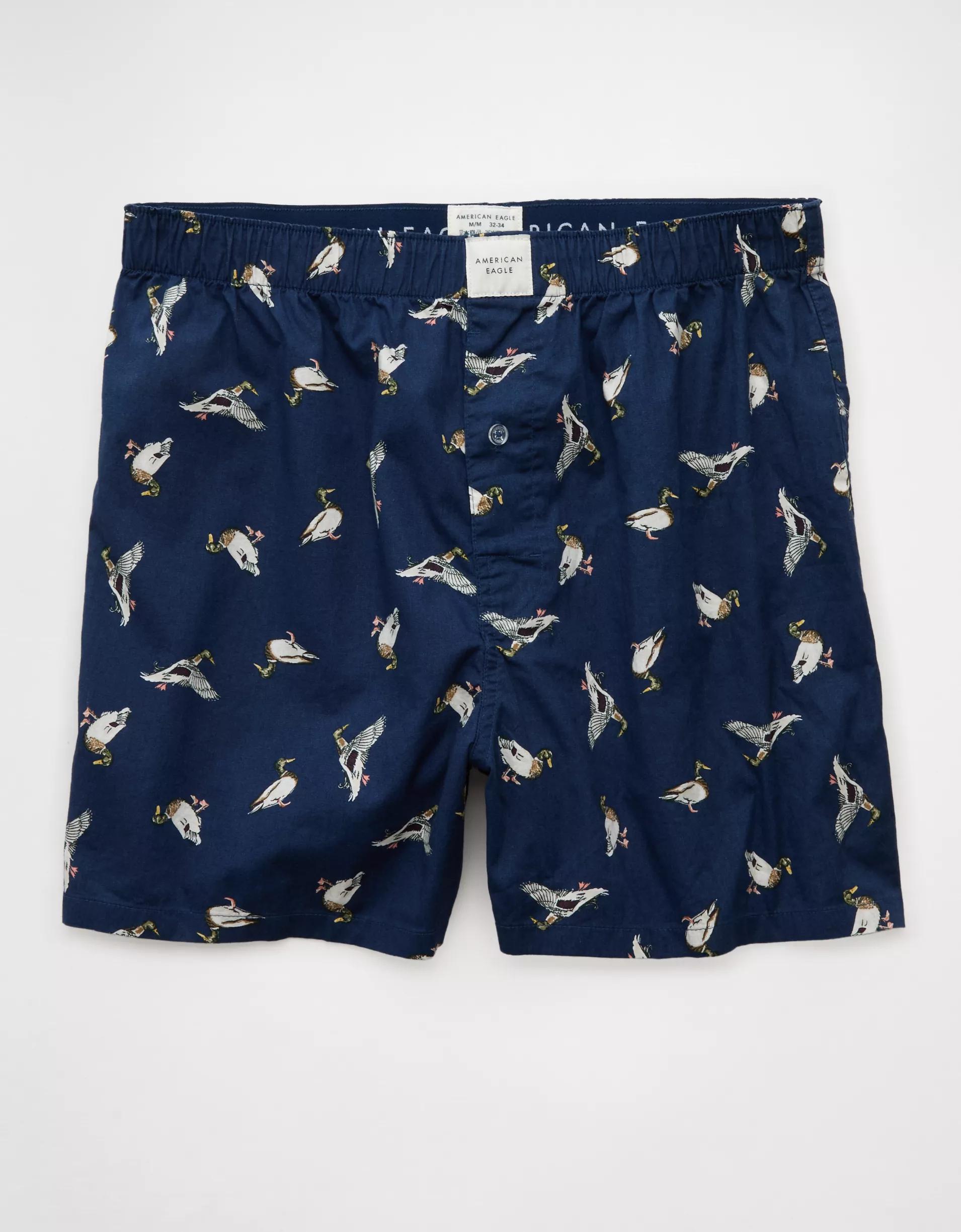 AEO Men's Solid Stretch Boxer Short Product Image