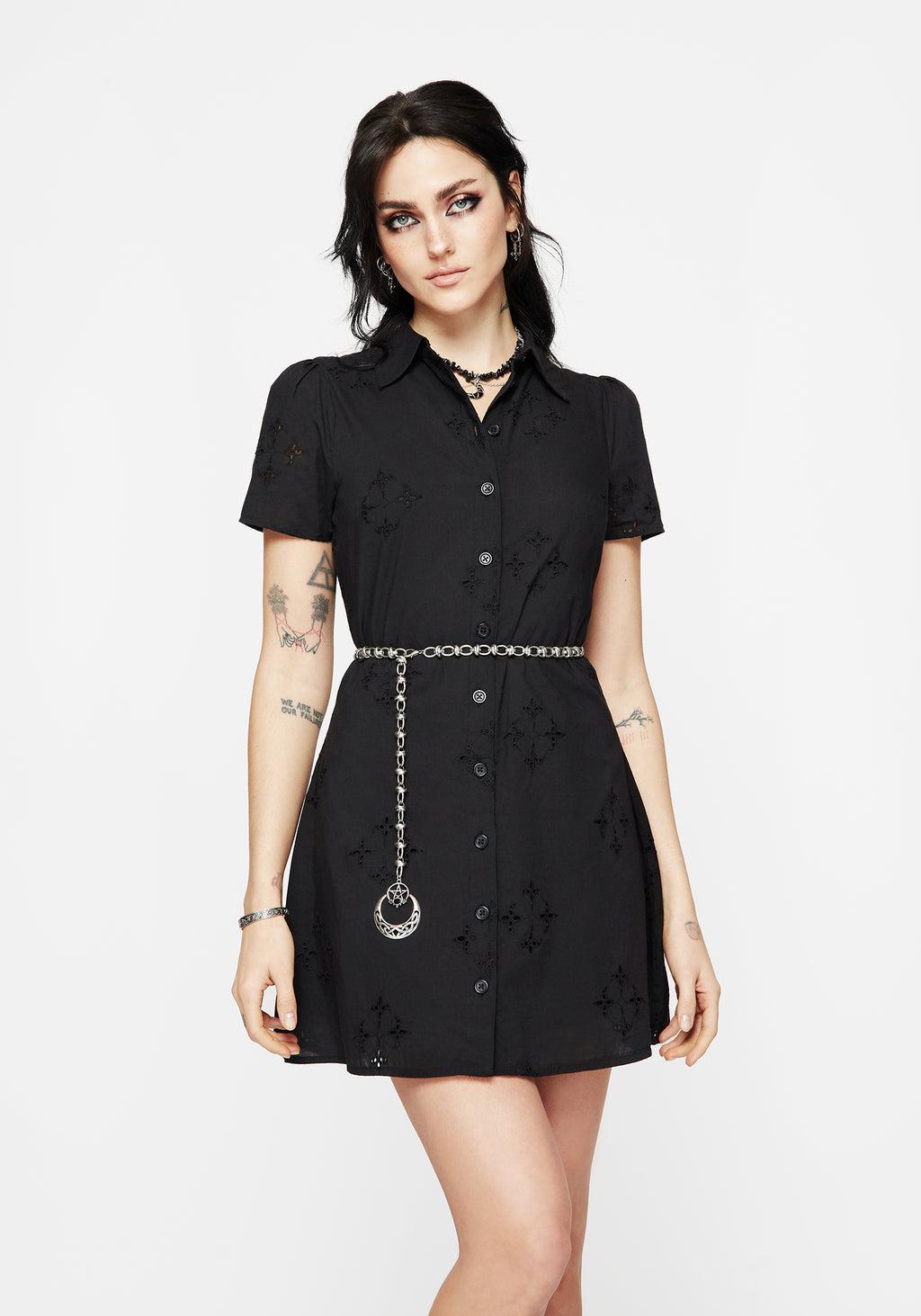 Druantia Pentagram Moon Chain Belt Product Image