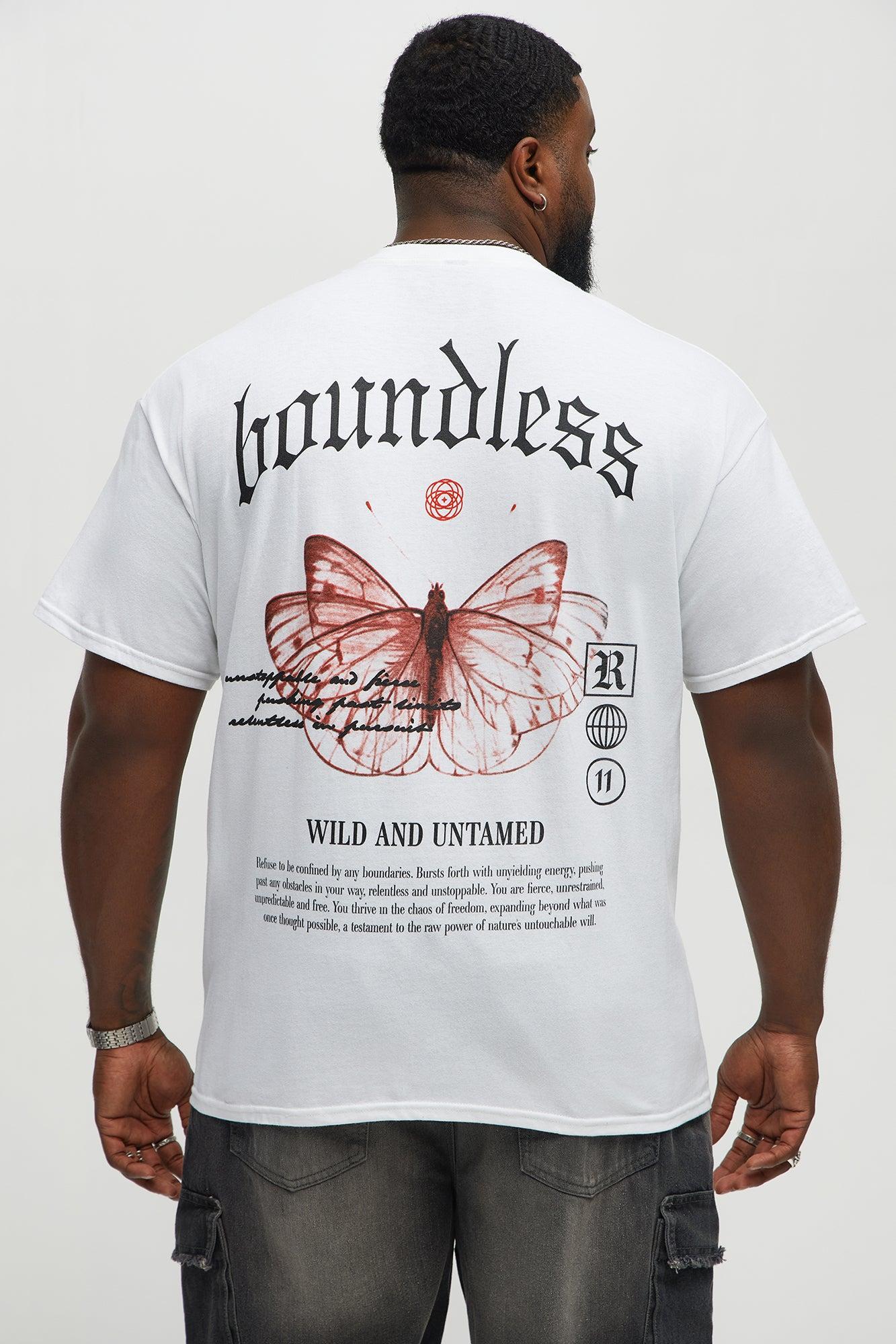 Boundless And Free Short Sleeve Tee - White Product Image