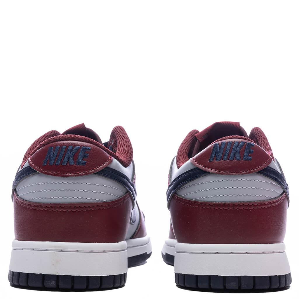 Dunk Low Retro - Wolf Grey/Obsidian/Dark Team Red/White Male Product Image