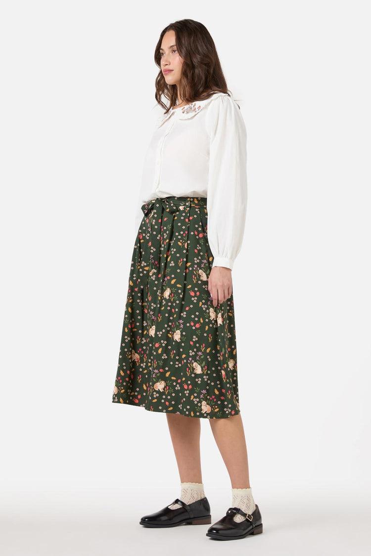 Rabbit Embroidered Blouse Product Image