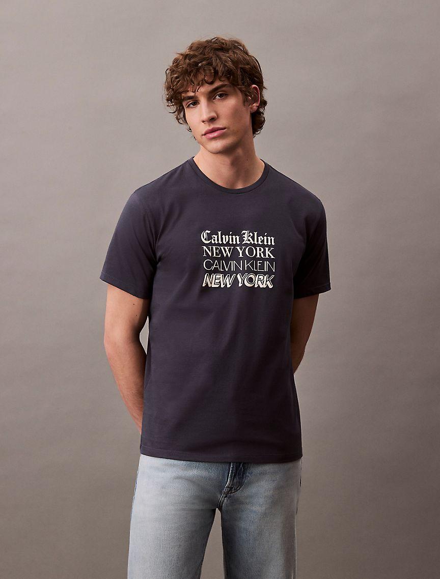 Logo Font Graphic Classic T-Shirt Product Image