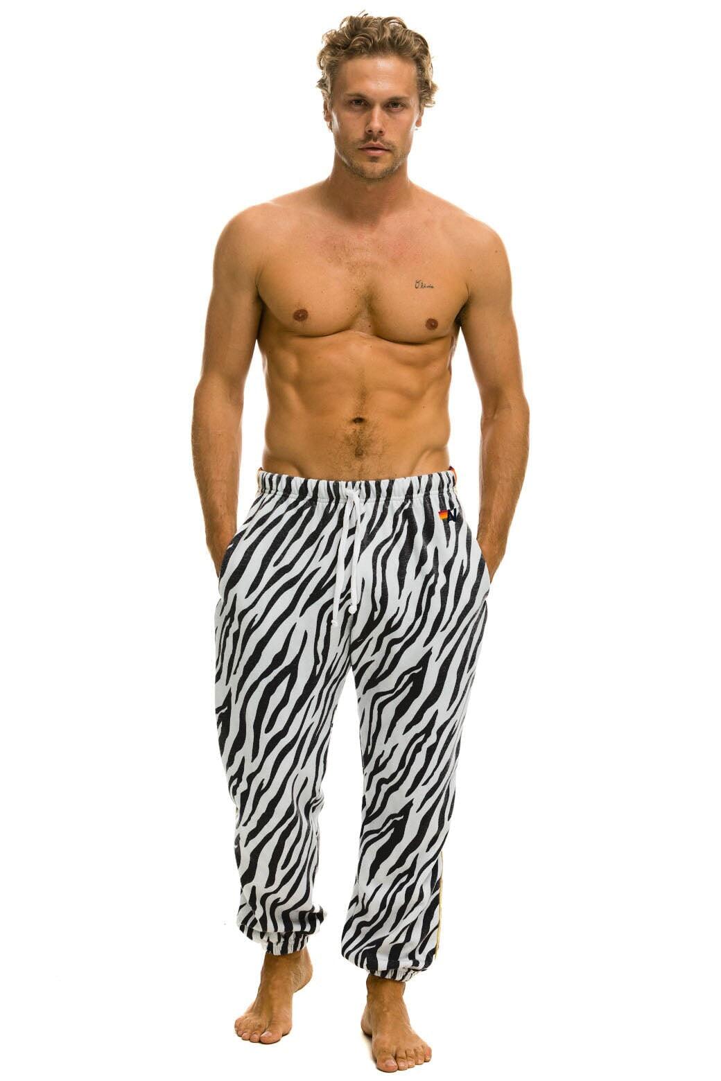 CLASSIC SWEATPANTS - ZEBRA Male Product Image