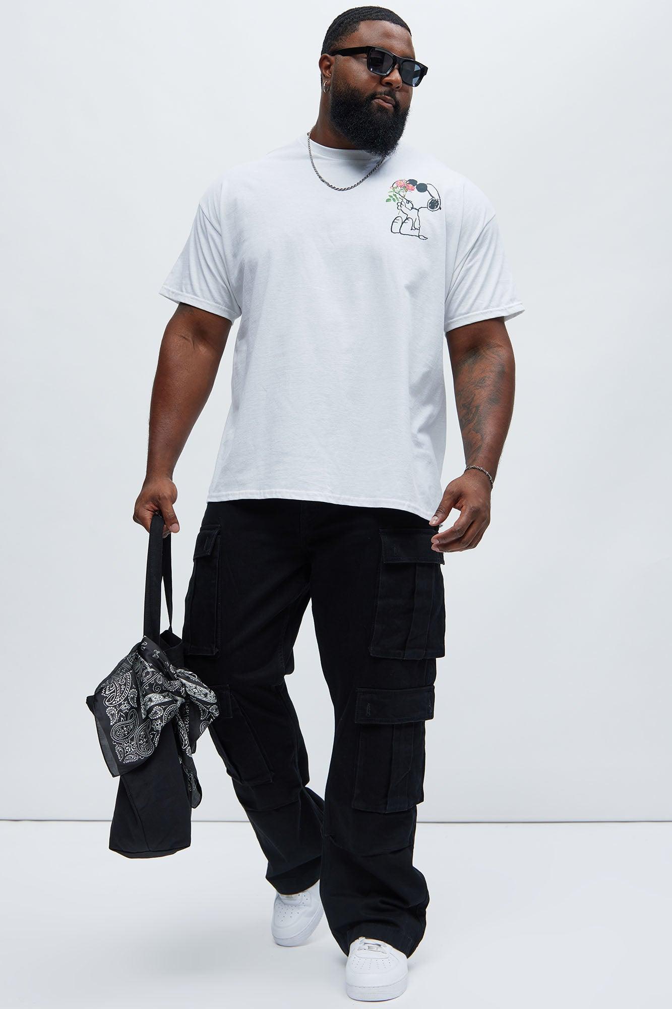 Peanuts Snoopy Sunglasses Short Sleeve Tee - White Product Image