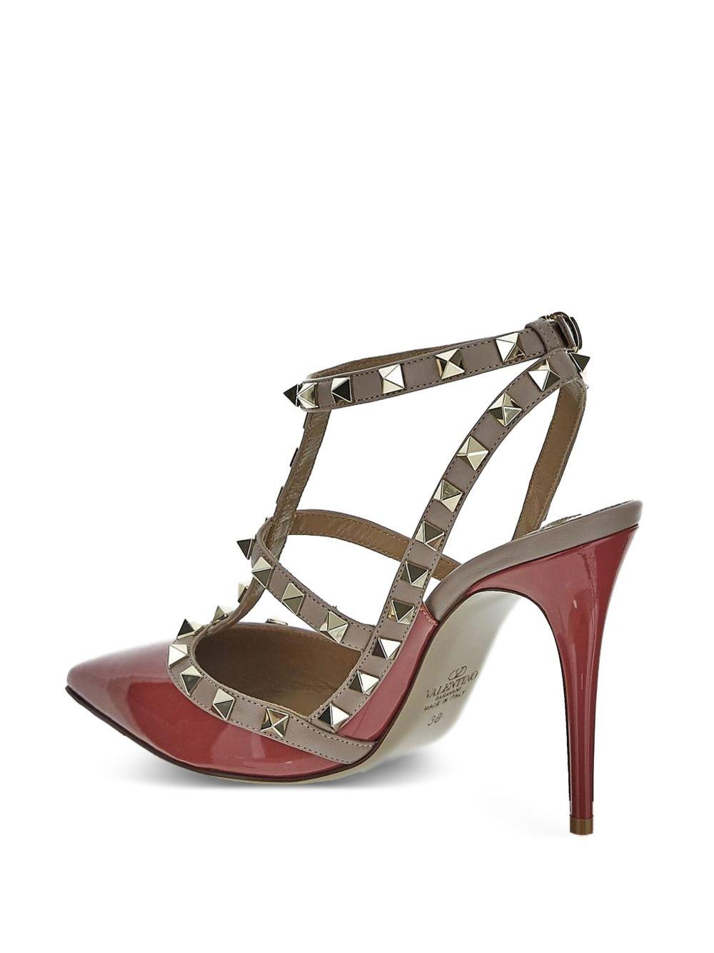100mm Rockstud crystal-embellished pumps Product Image