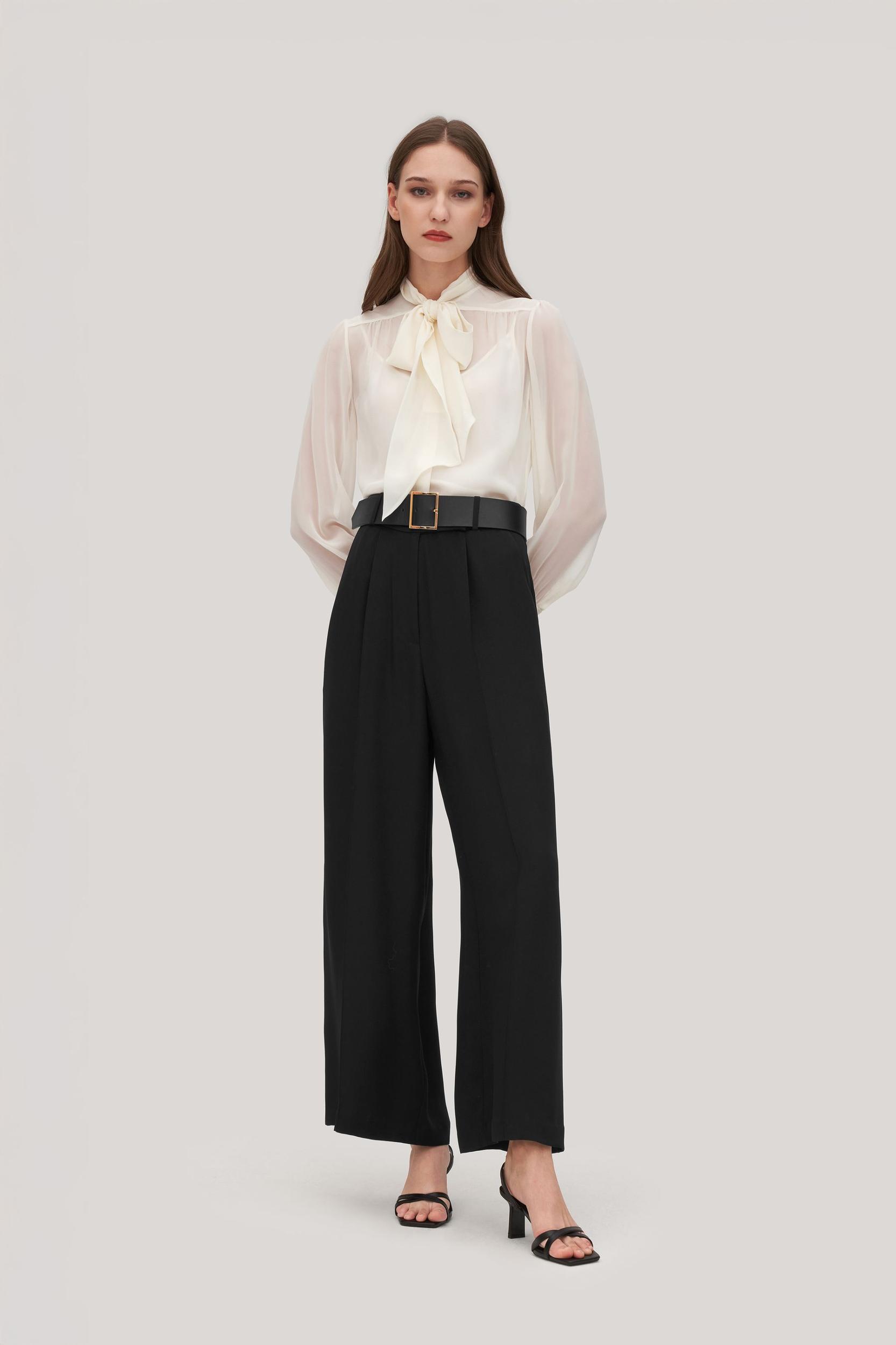 Heavy Crepe Silk Iris Pant Product Image