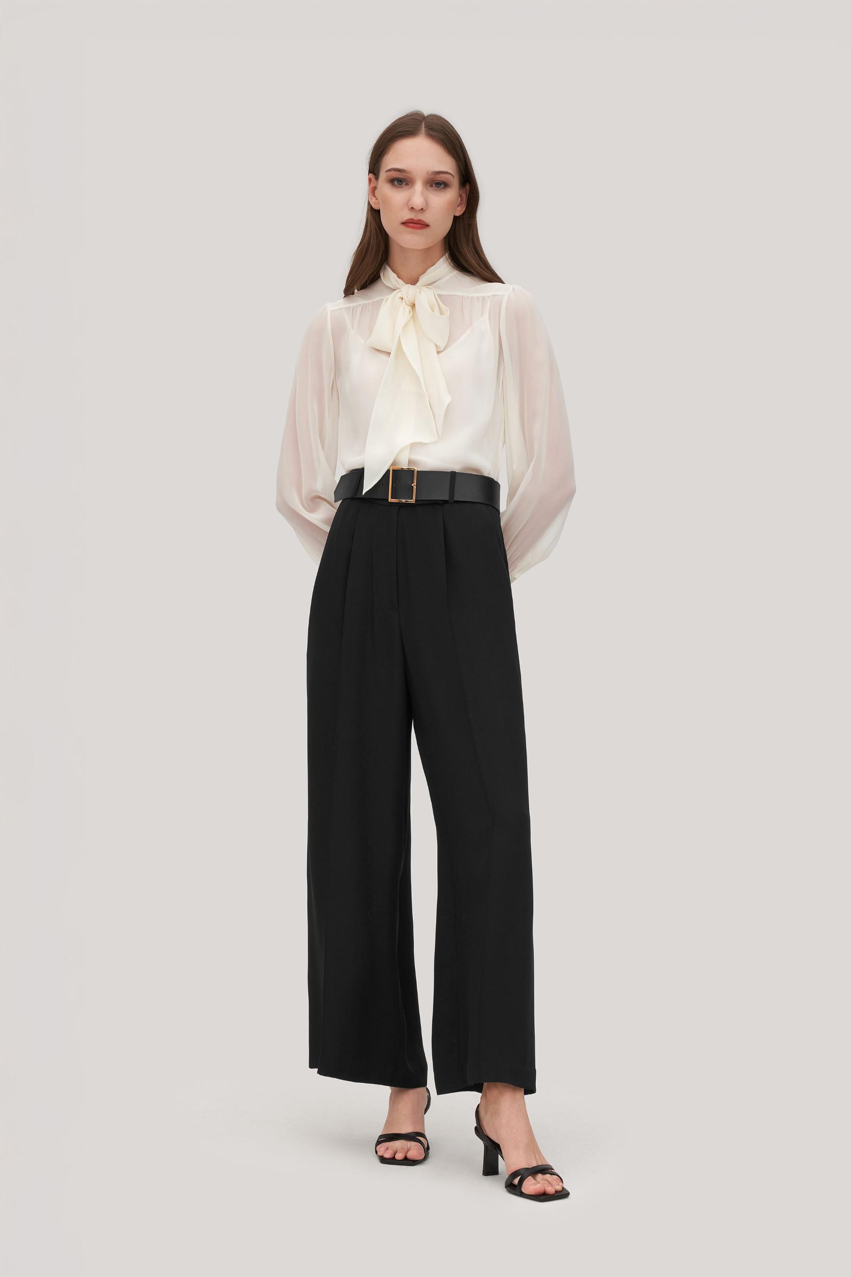 Heavy Crepe Silk Iris Pant Product Image