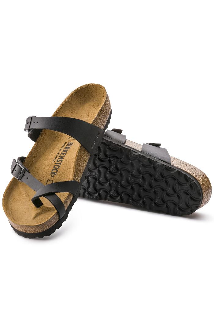 Birkenstock Mayari Birko-Flor Regular Width in Black Product Image