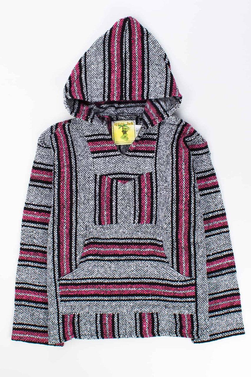 Lightweight Pastel Magenta Baja Hoodie Product Image