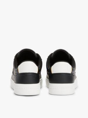 Monogram Leather Court Sneaker Product Image