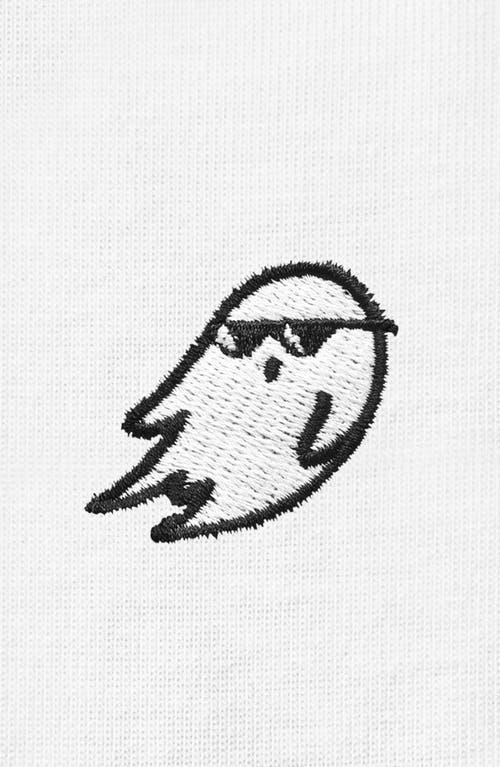 Dalix Womens Lil Heart Jersey Relaxed Tee in White at Nordstrom, Size Small Product Image