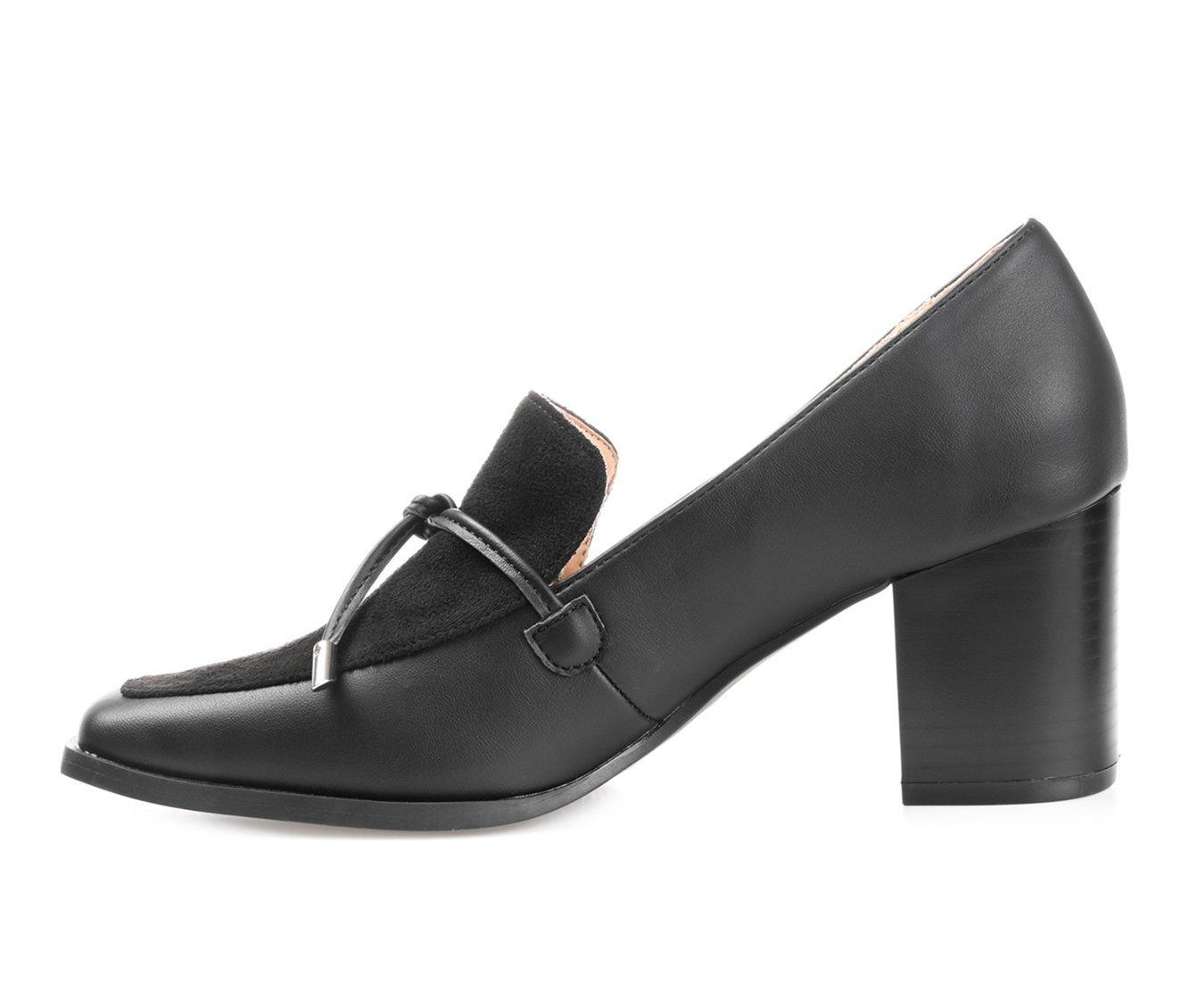 Women's Journee Collection Crawford Heeled Loafers Product Image