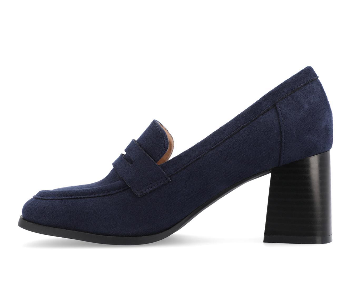 Women's Journee Collection Malleah Block Heel Loafers Product Image