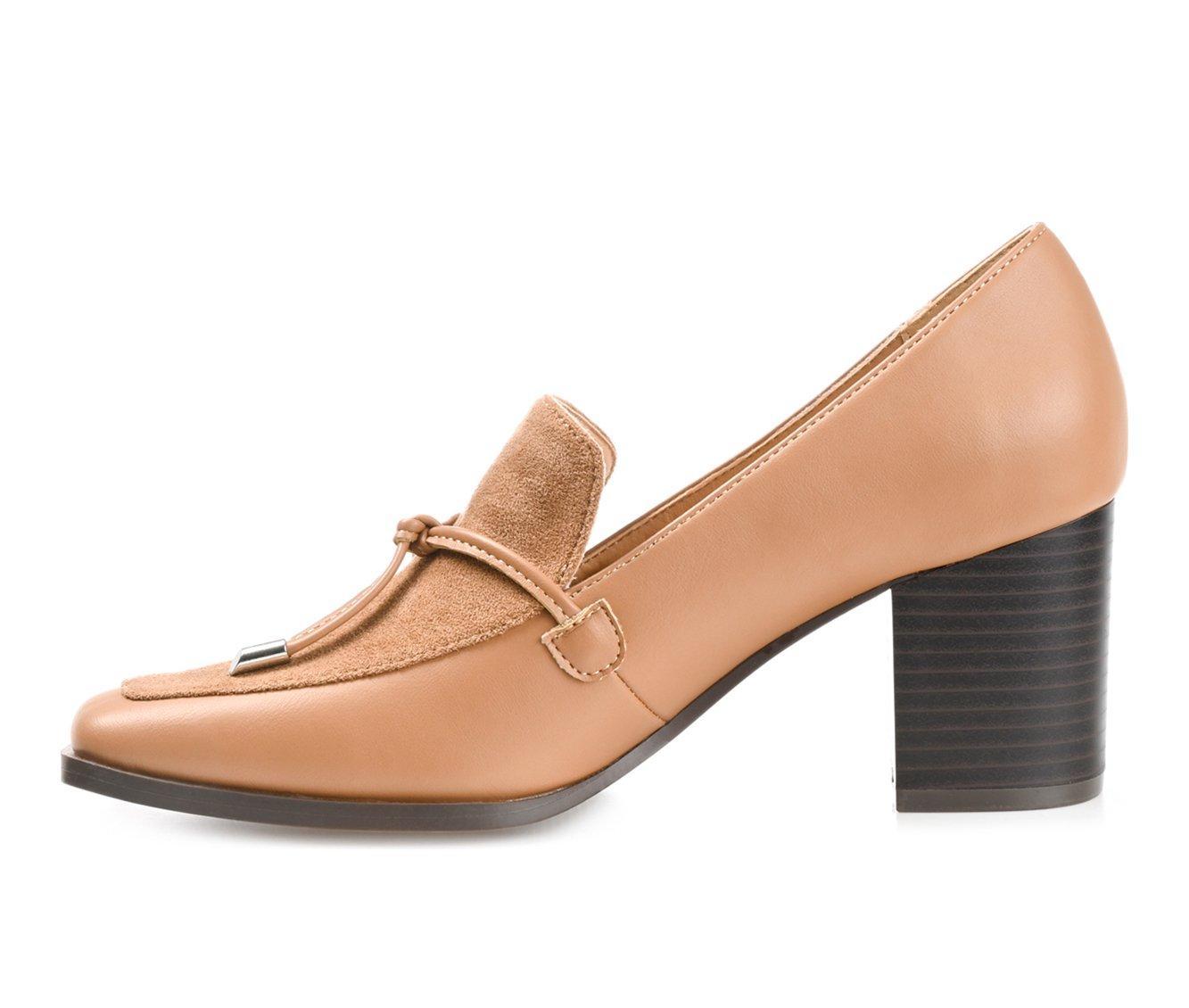 Women's Journee Collection Crawford Heeled Loafers Product Image