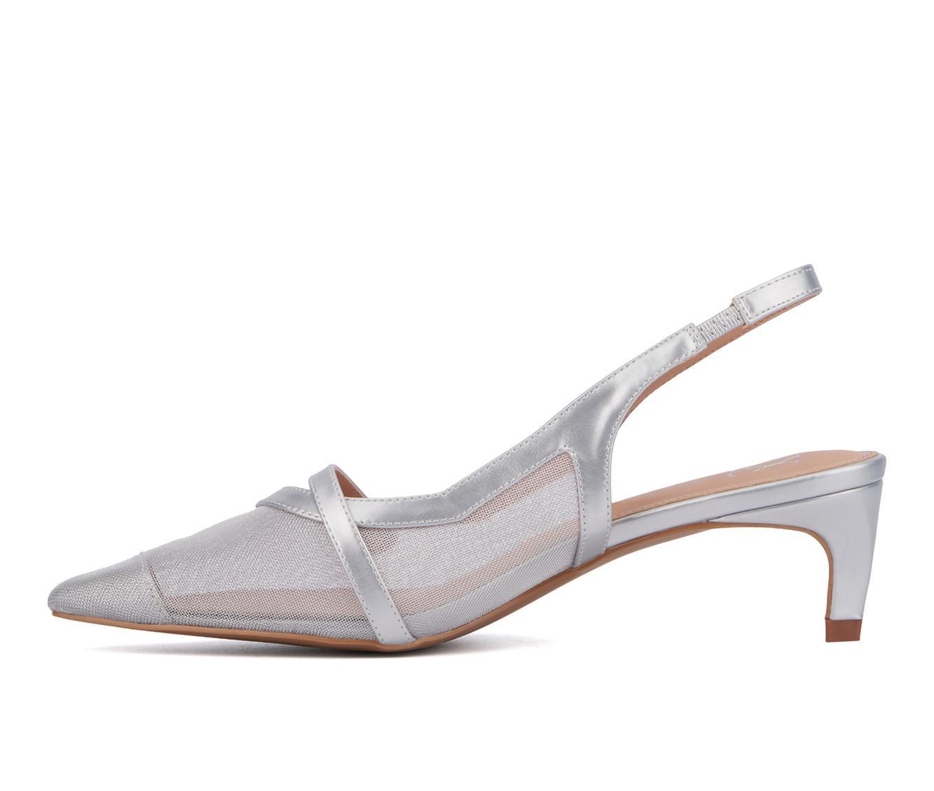 Women's New York and Company Kristie Slingback Pumps Product Image