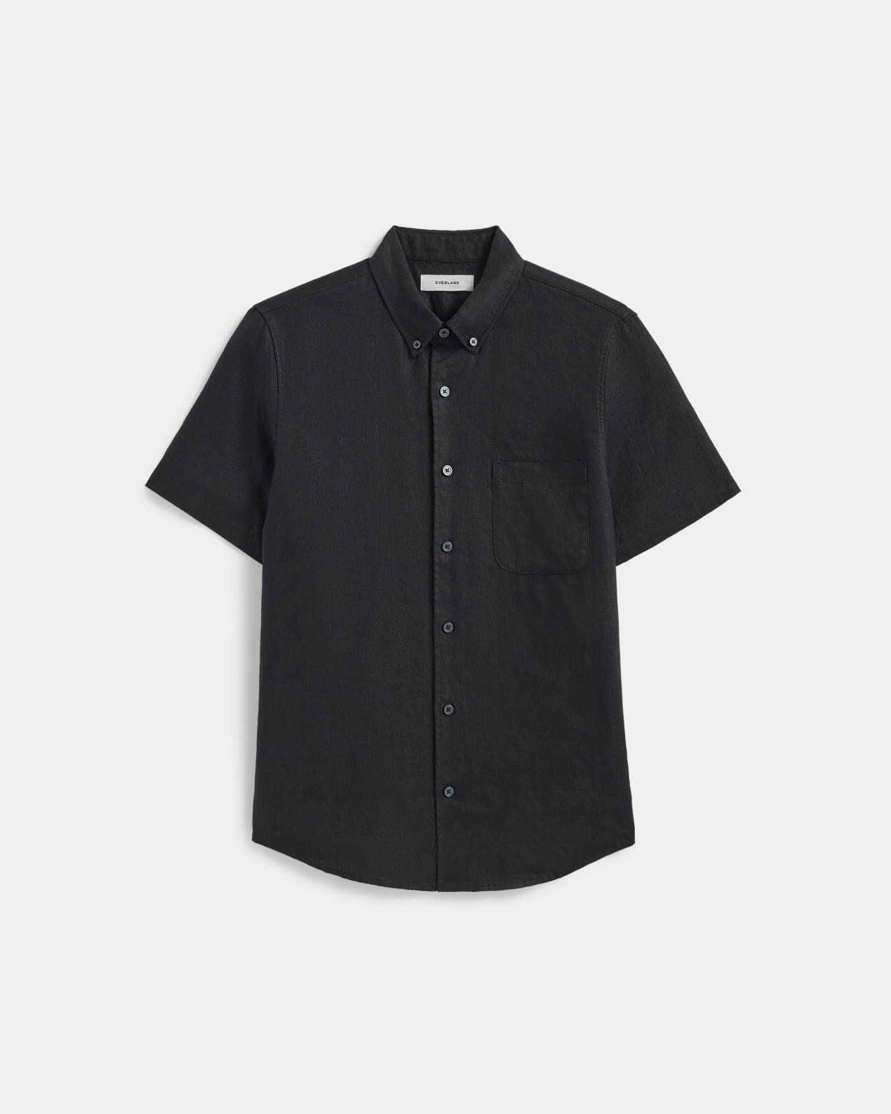 Mens Classic Short-Sleeve Shirt in Linen by Everlane Product Image