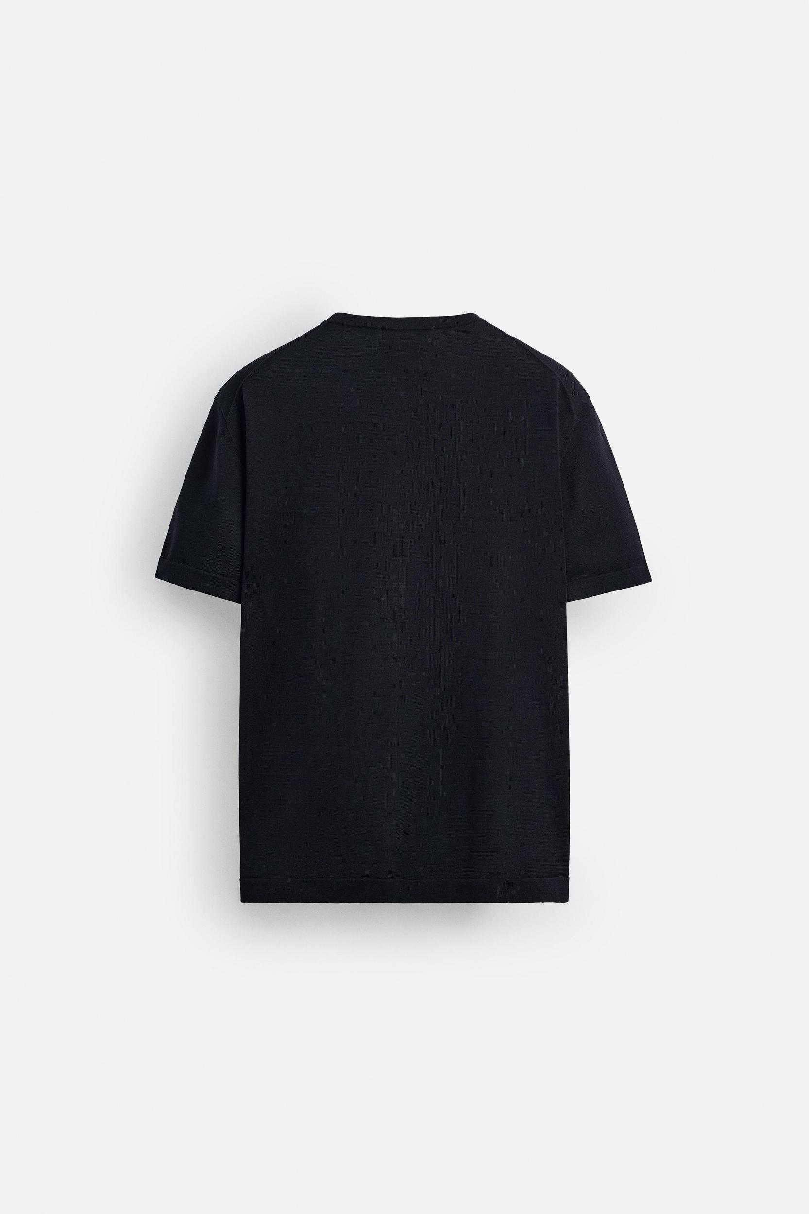 REGULAR FIT KNIT T-SHIRT Product Image