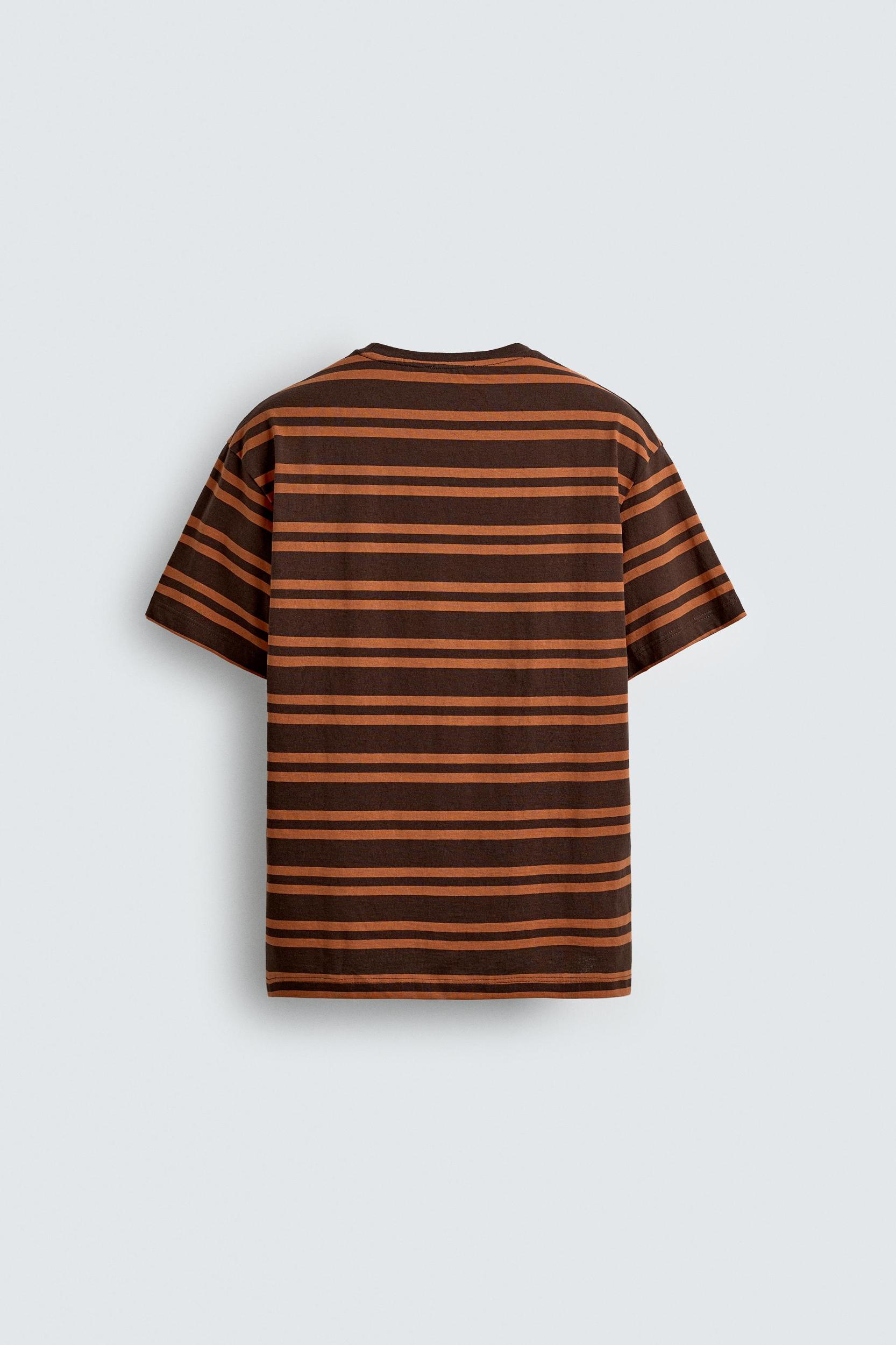 STRIPED JACQUARD T-SHIRT Product Image