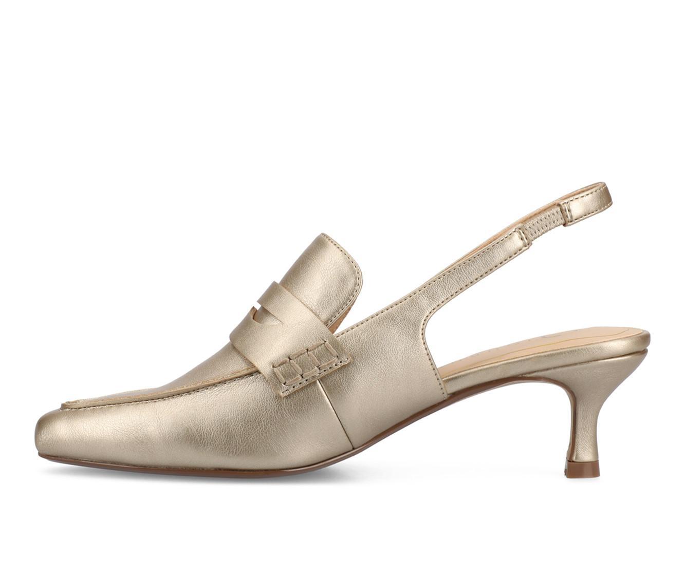 Women's Journee Collection Amory Slingback Loafer Pumps Product Image