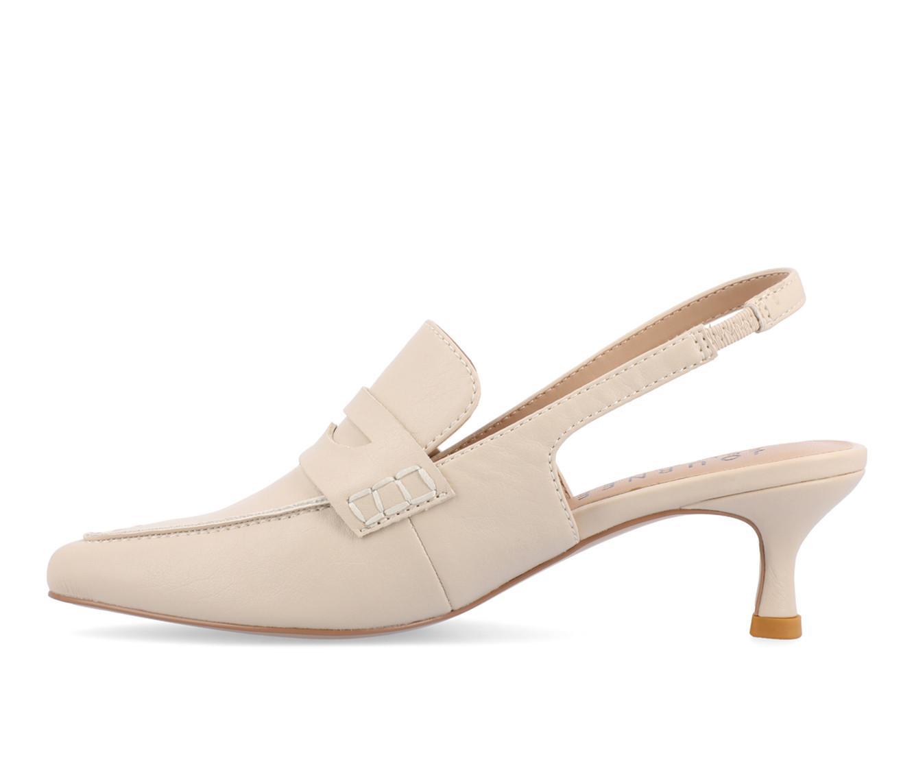 Women's Journee Collection Amory Slingback Loafer Pumps Product Image