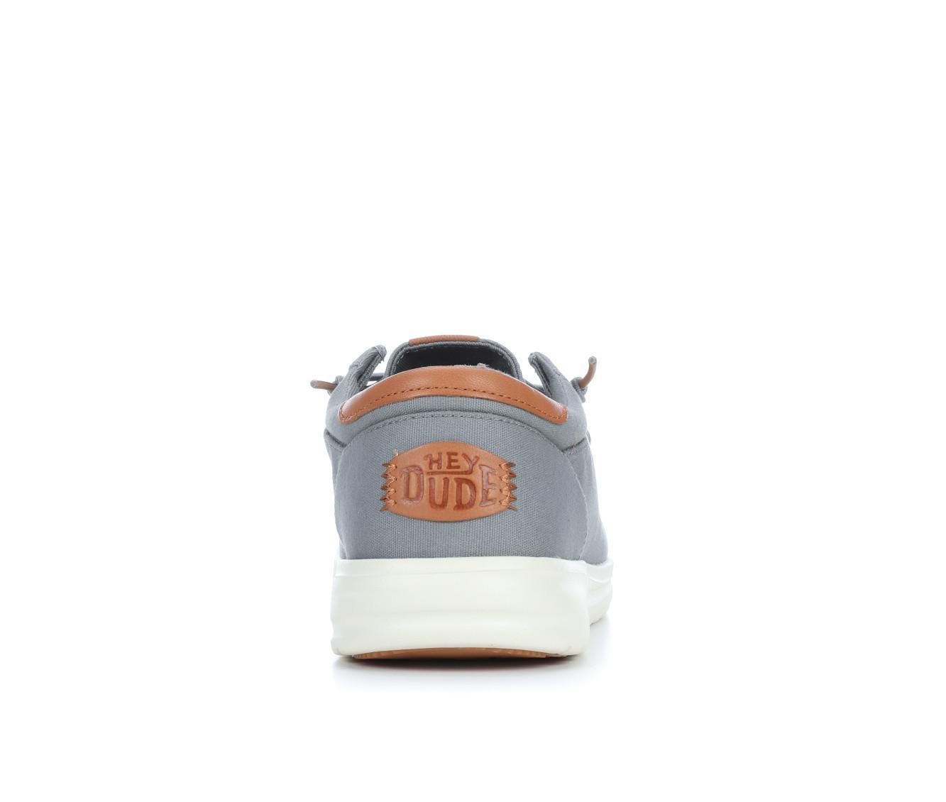 Men's HEYDUDE Paul Canvas Casual Shoes Product Image