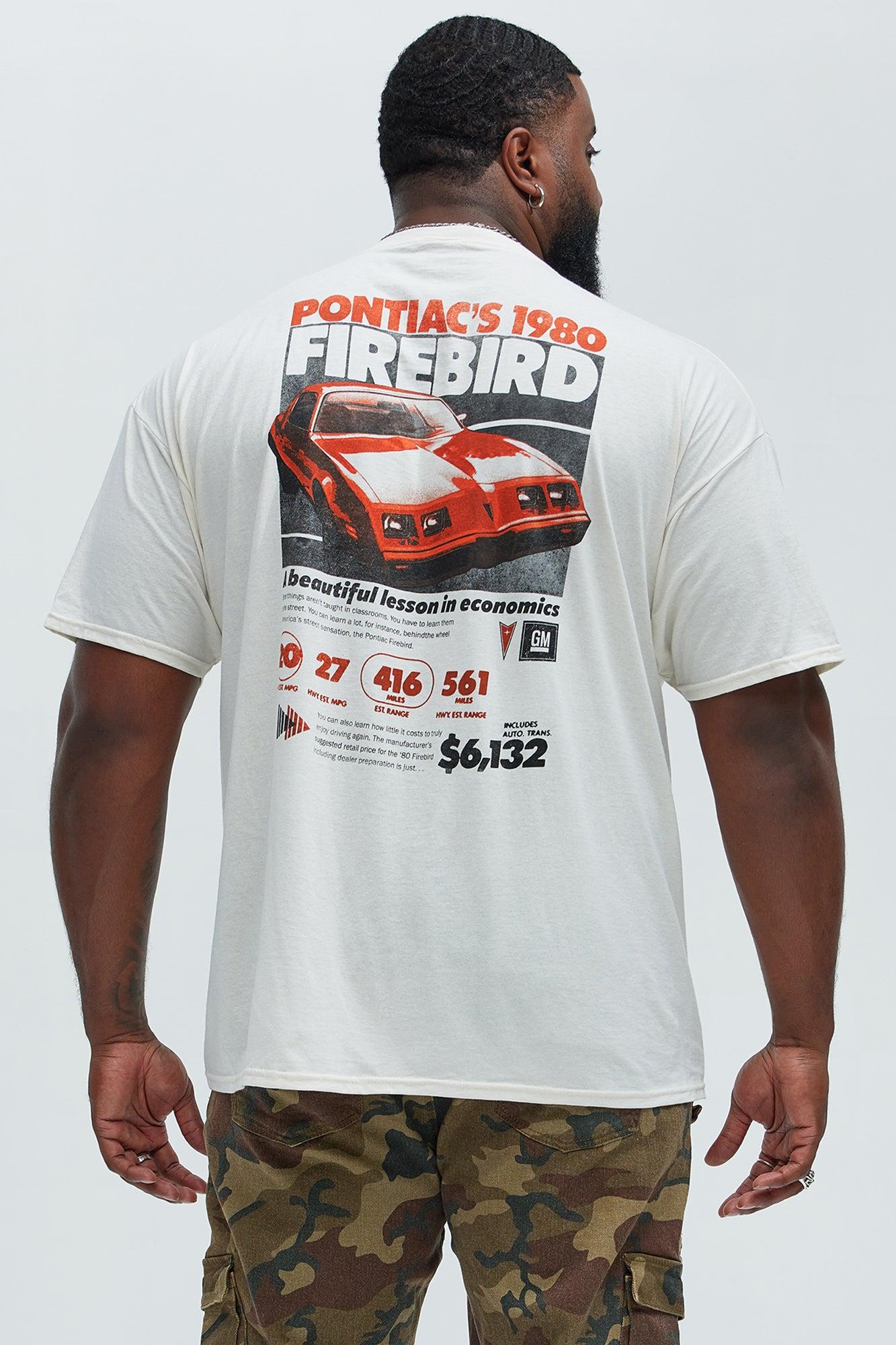 Pontiac 1980 Firebird Short Sleeve Tee - Cream Product Image