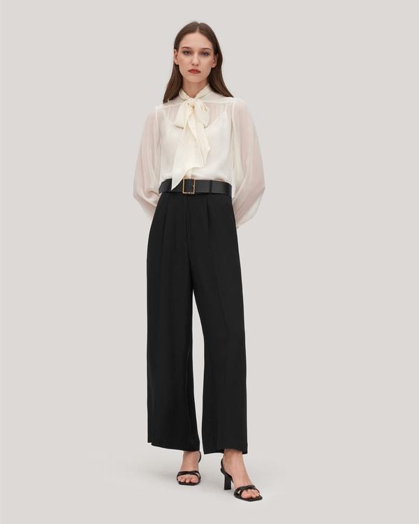 Heavy Crepe Silk Iris Pant Product Image