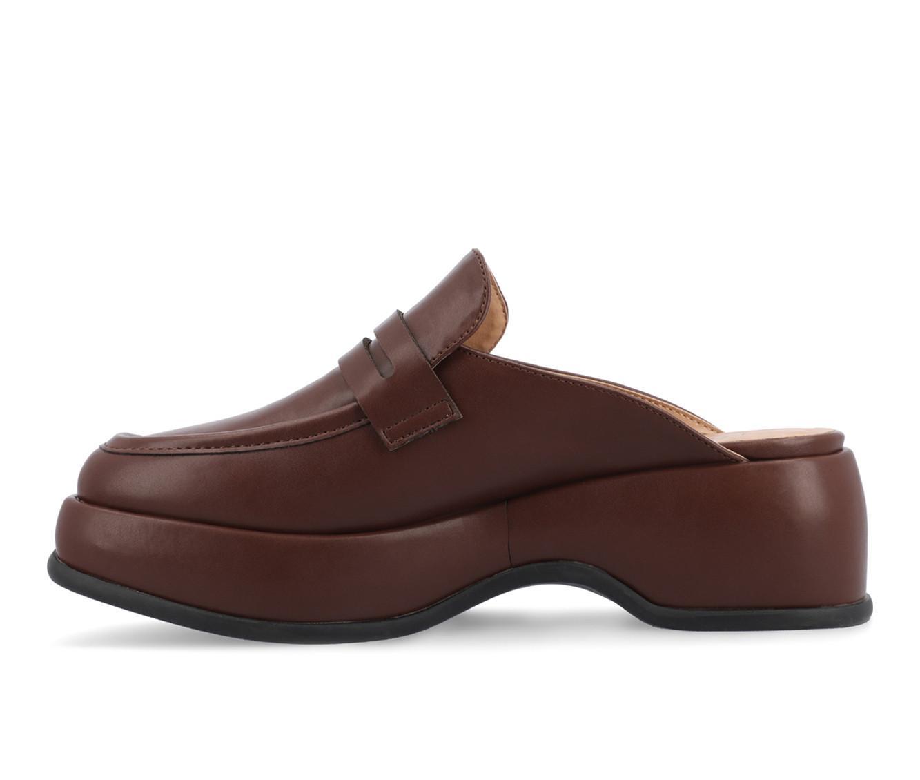 Women's Journee Collection Antonina Platform Loafer Mules Product Image
