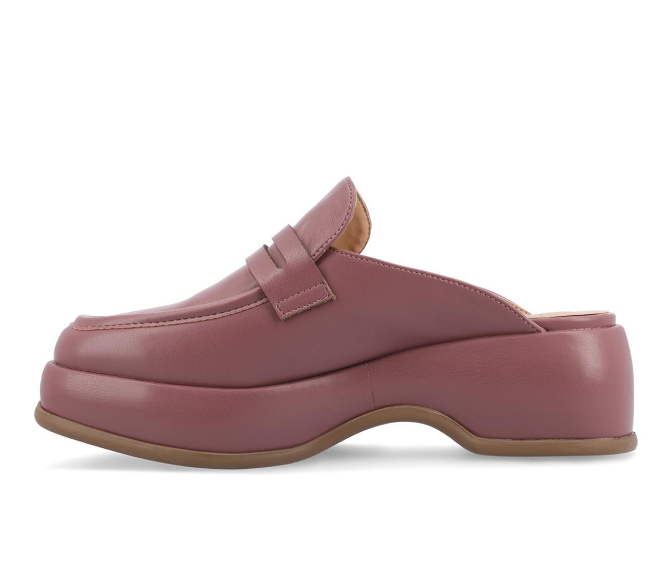 Women's Journee Collection Antonina Platform Loafer Mules Product Image