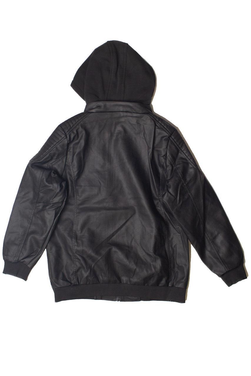 Hooded Moto Jacket Product Image
