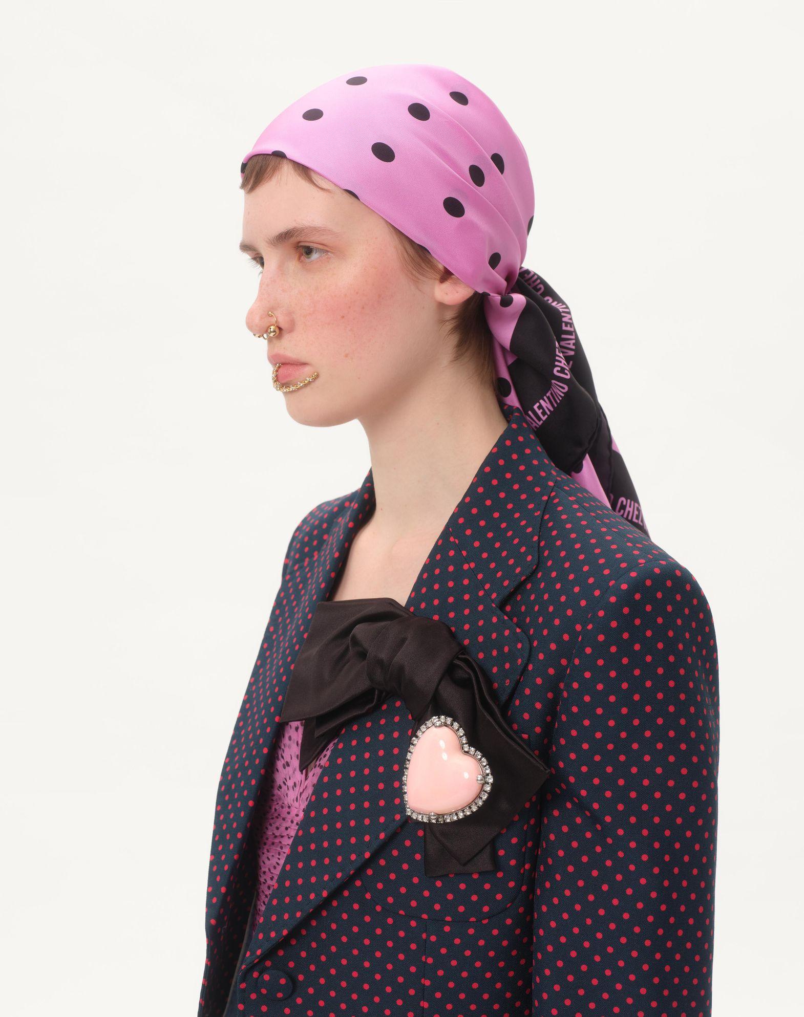 Chez Valentino Silk Scarf  Product Image