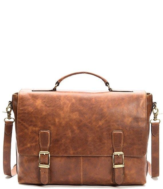 Frye Logan Top Handle Leather Briefcase Product Image
